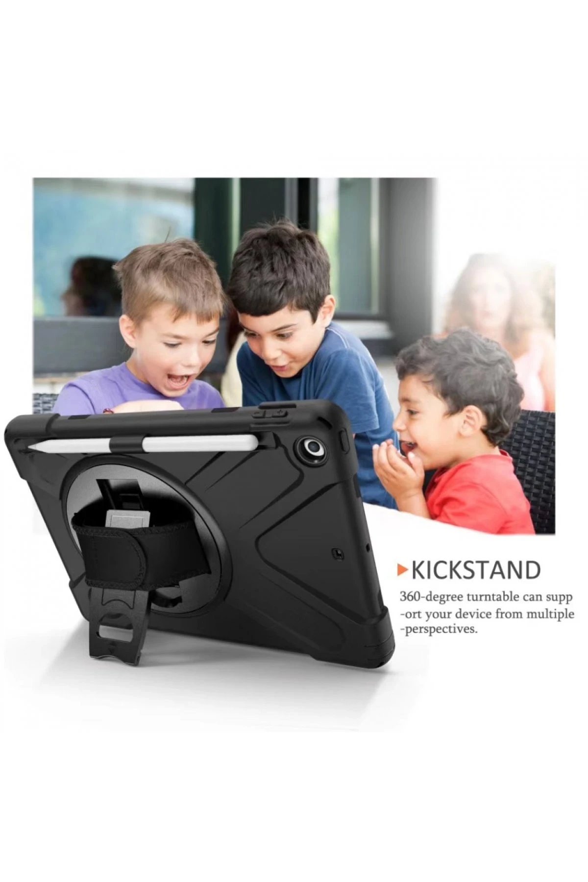 Newface iPad Air 3 10.5 Kılıf Amazing Tablet Kapak - Siyah