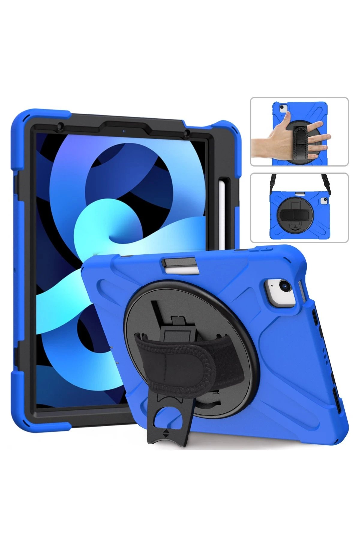 Newface iPad Pro 11 (2020) Kılıf Amazing Tablet Kapak - Mavi