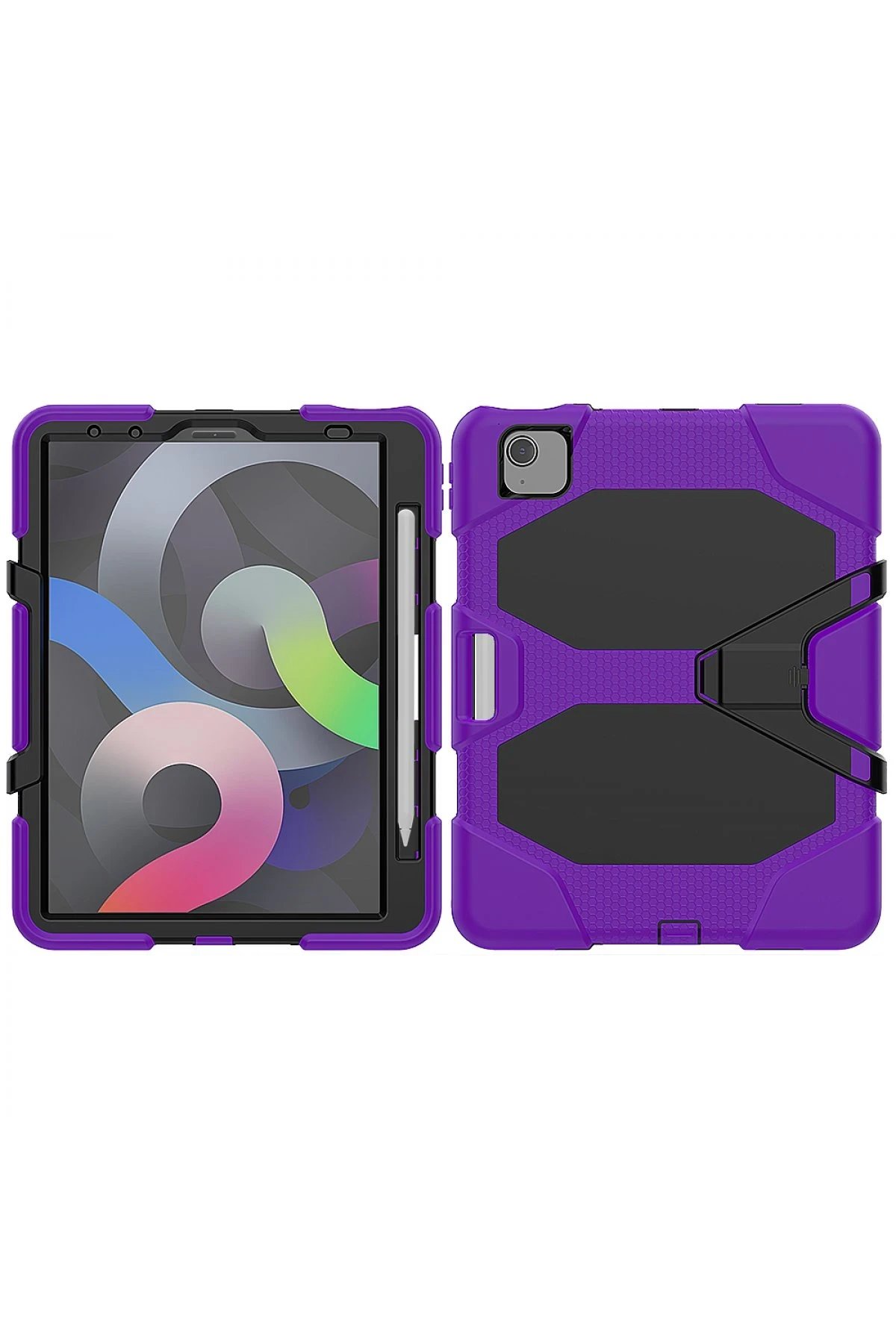 Newface iPad Pro 11 (2020) Kılıf Griffin Tablet Kapak - Mor