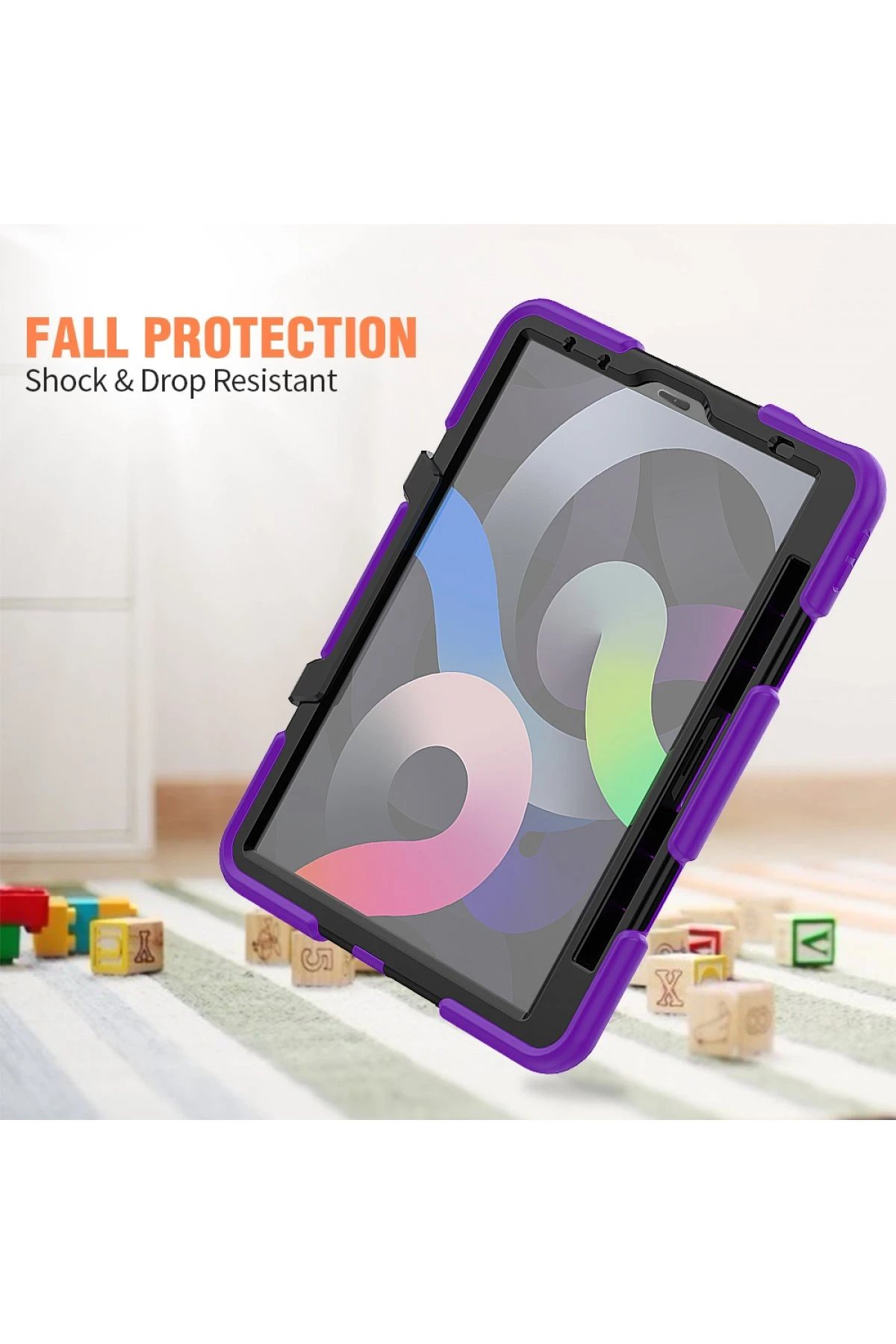 Newface iPad Pro 11 (2020) Kılıf Griffin Tablet Kapak - Mor