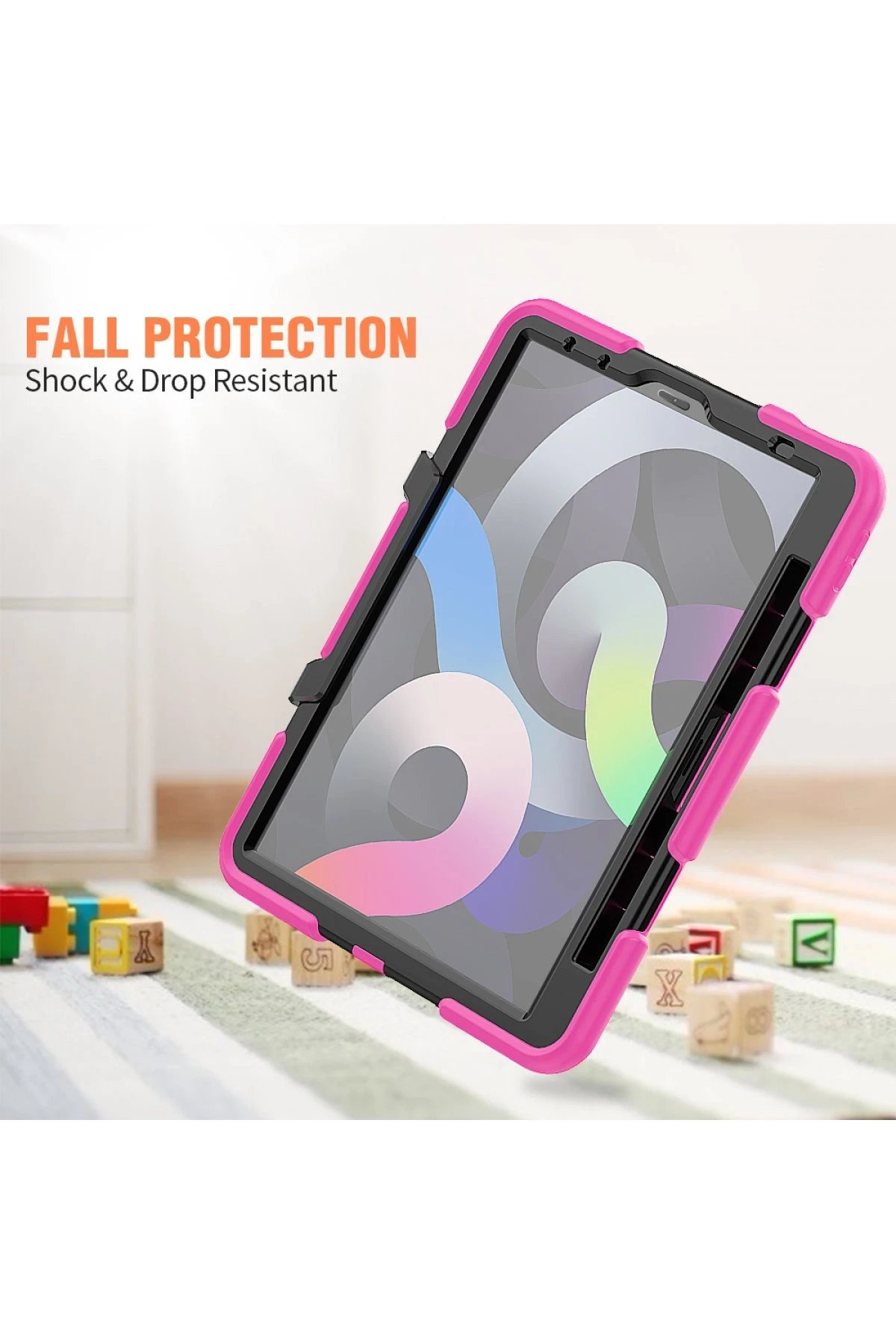 Newface iPad Pro 11 (2020) Kılıf Griffin Tablet Kapak - Pembe