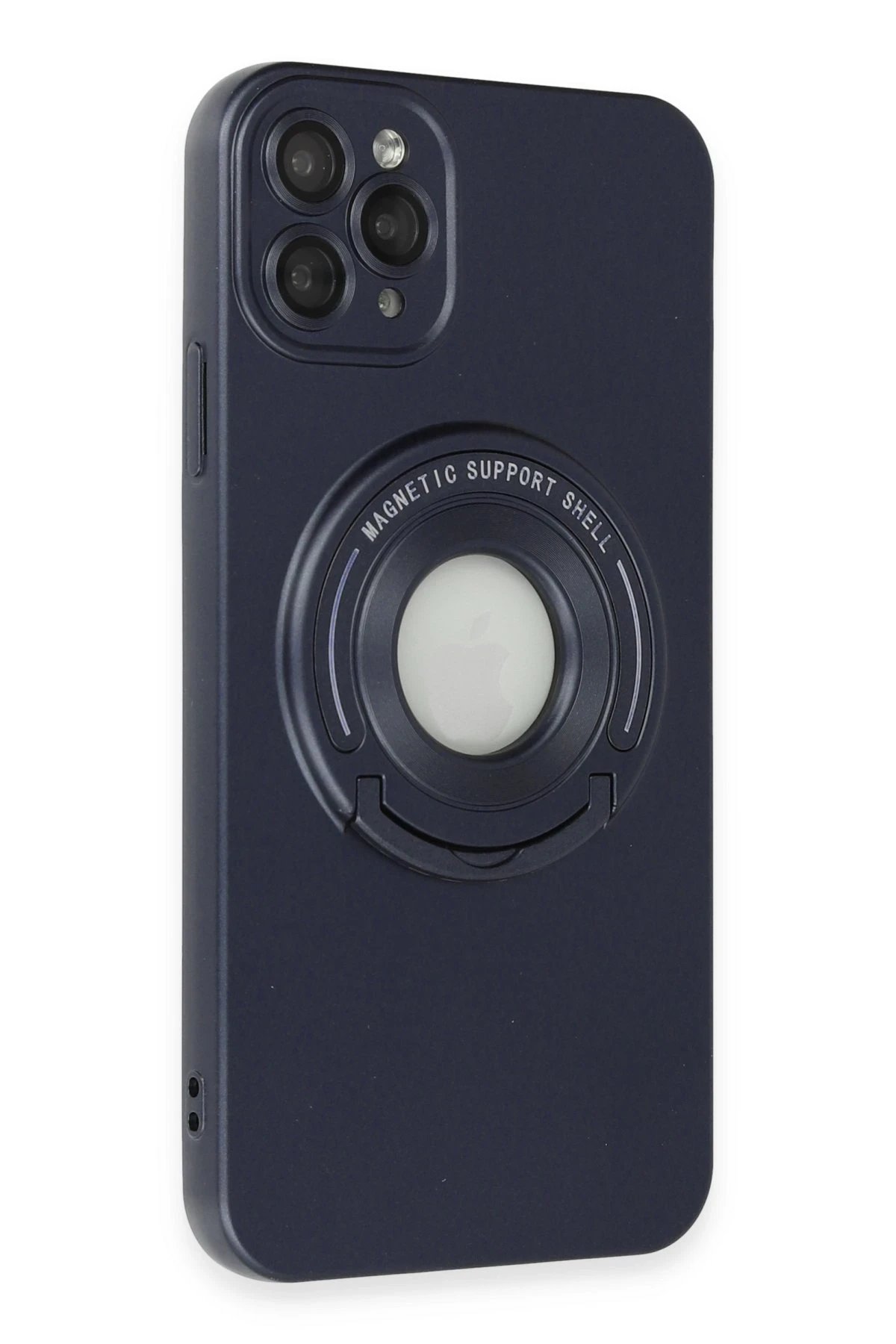 Newface iPhone 12 Pro Kılıf Lukka Magneticsafe Kapak - Lacivert