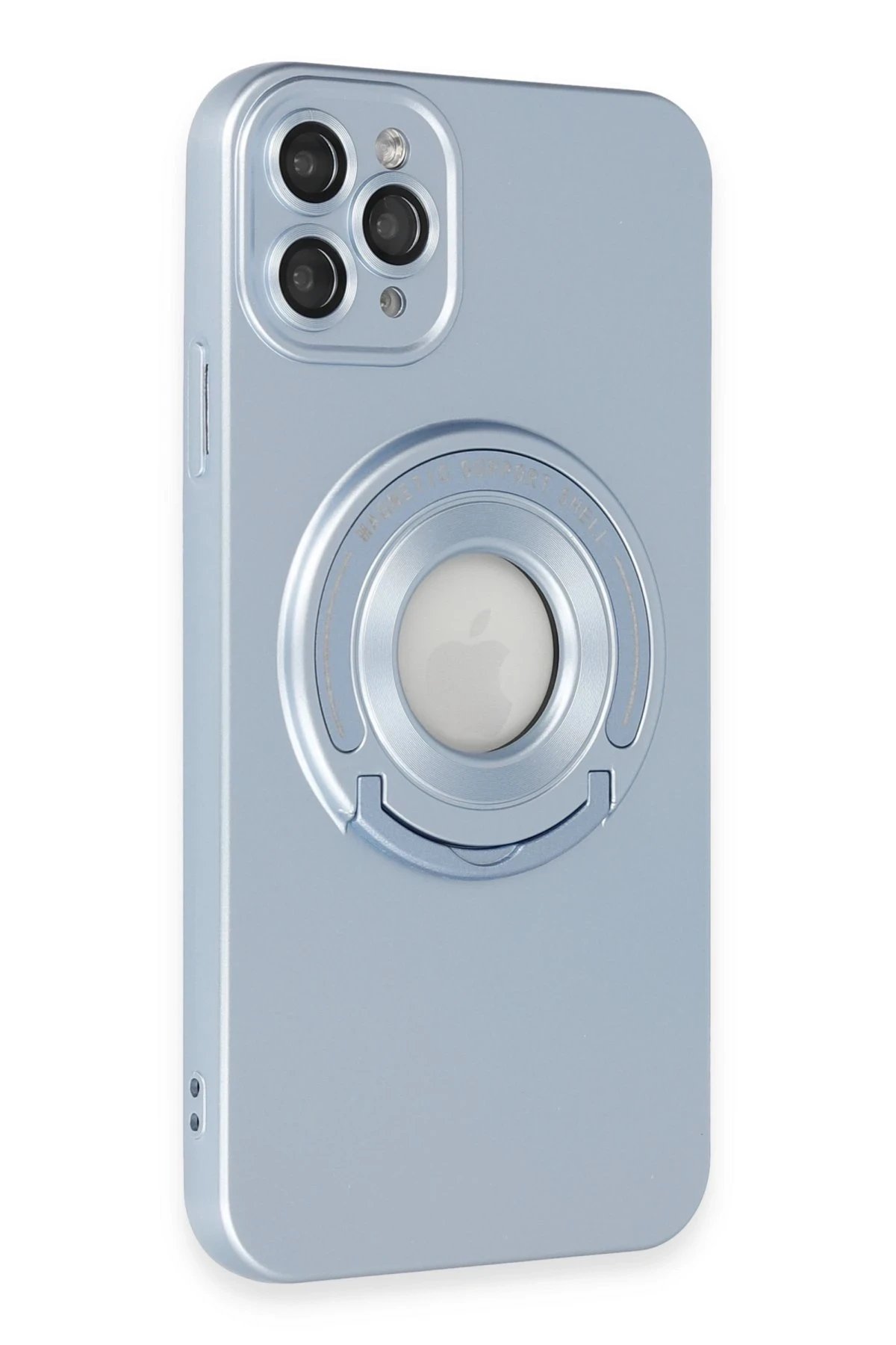 Newface iPhone 12 Pro Max Kılıf Lukka Magneticsafe Kapak - Sierra Blue