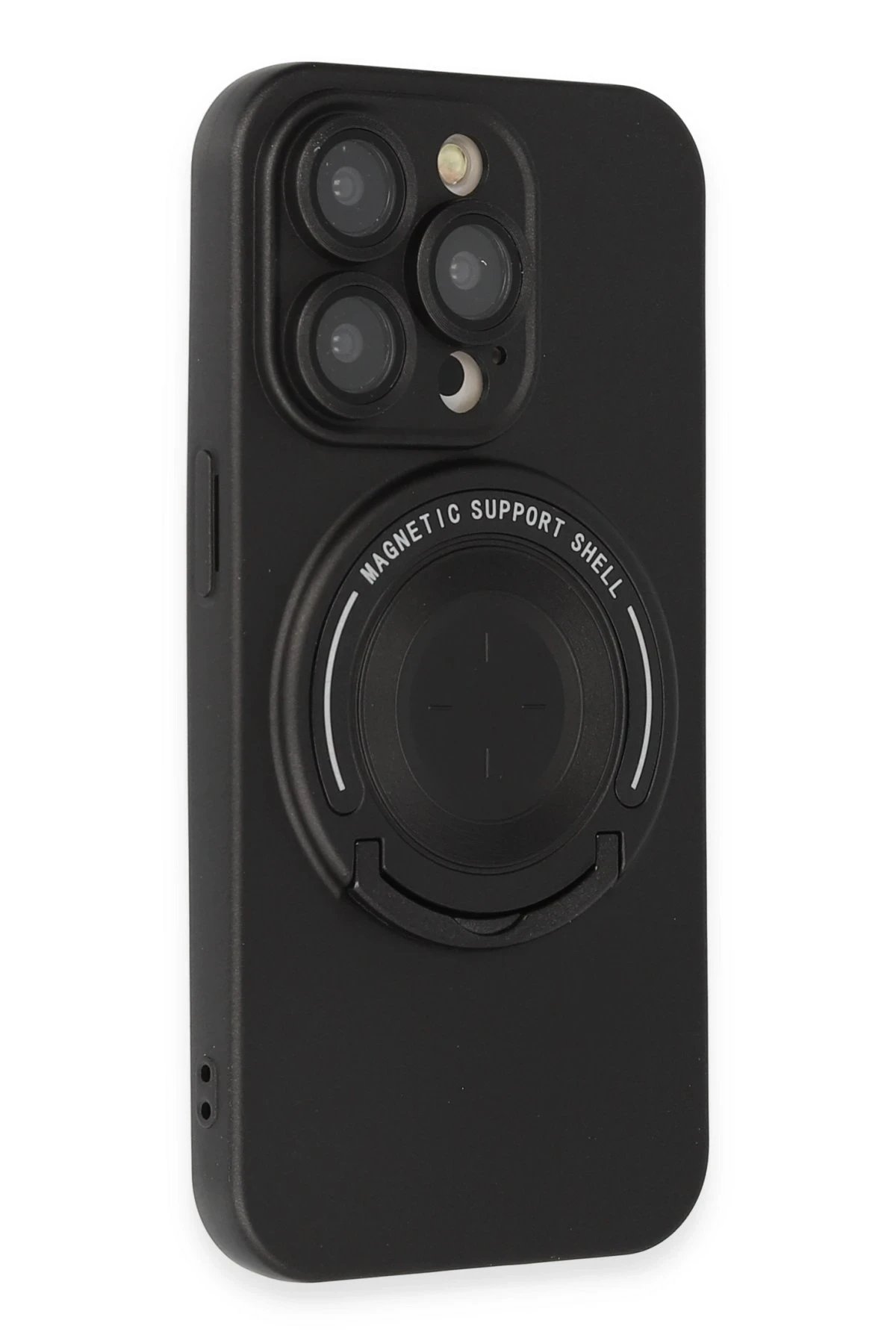 Newface iPhone 13 Pro Kılıf Lukka Magneticsafe Kapak - Siyah