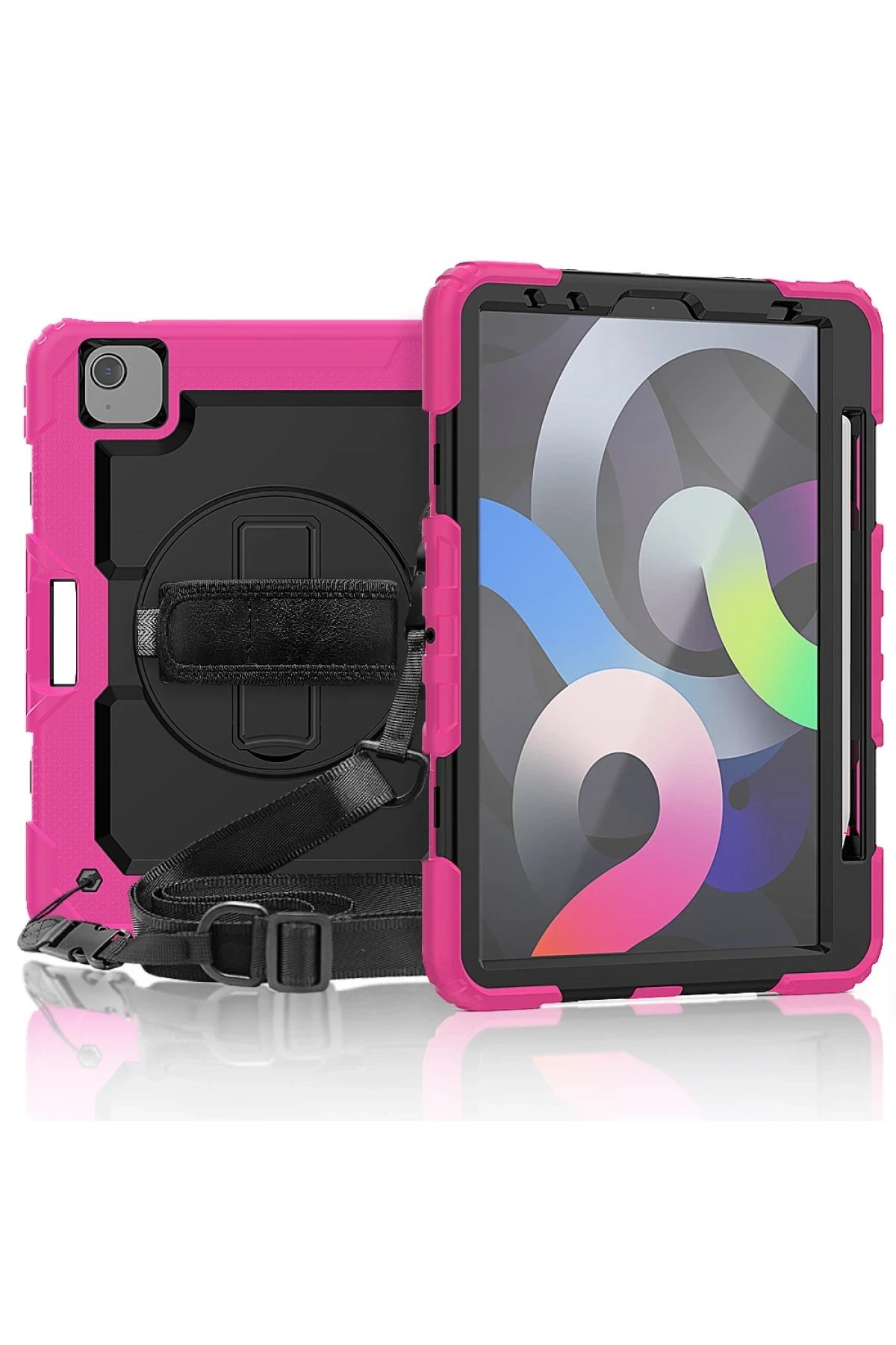 Newface iPad Pro 11 (2020) Kılıf Pars Tablet Kapak - Pembe