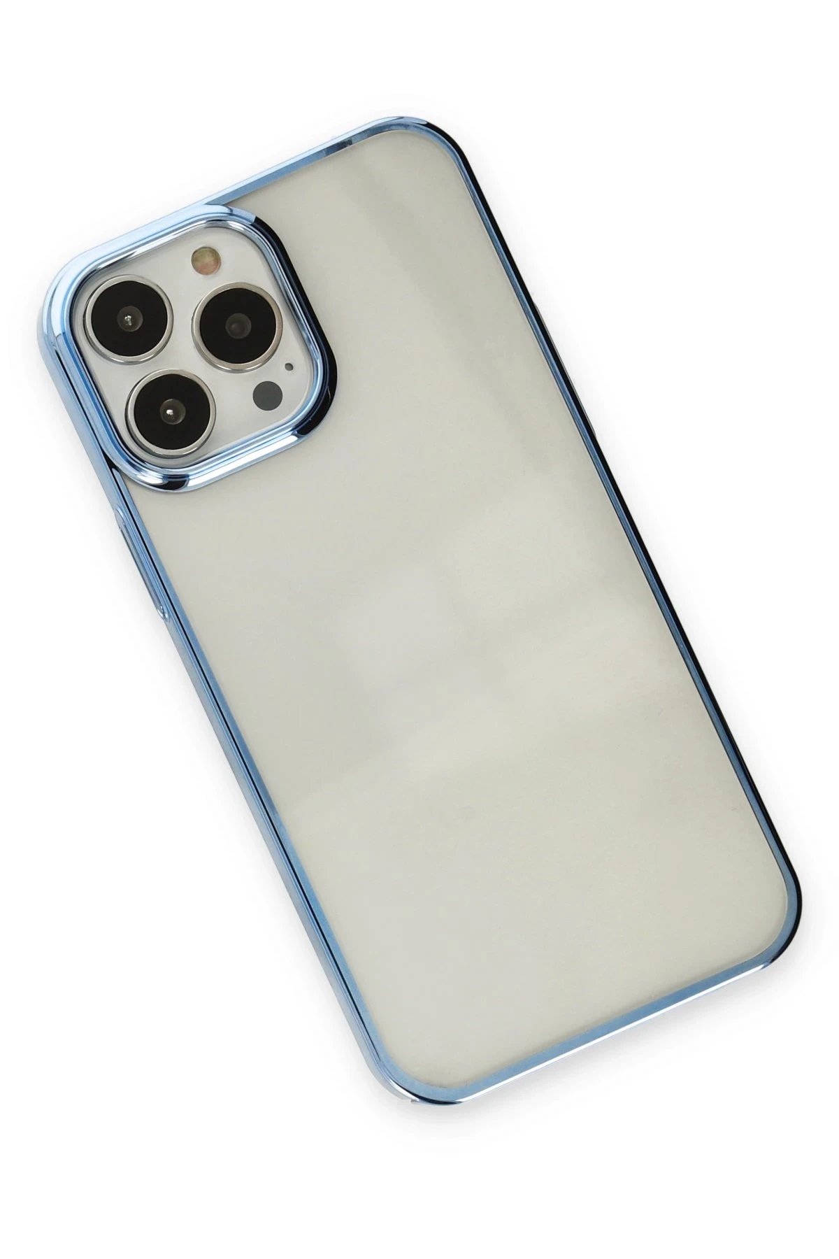 Newface iPhone 14 Pro Kılıf Element Silikon - Sky Blue