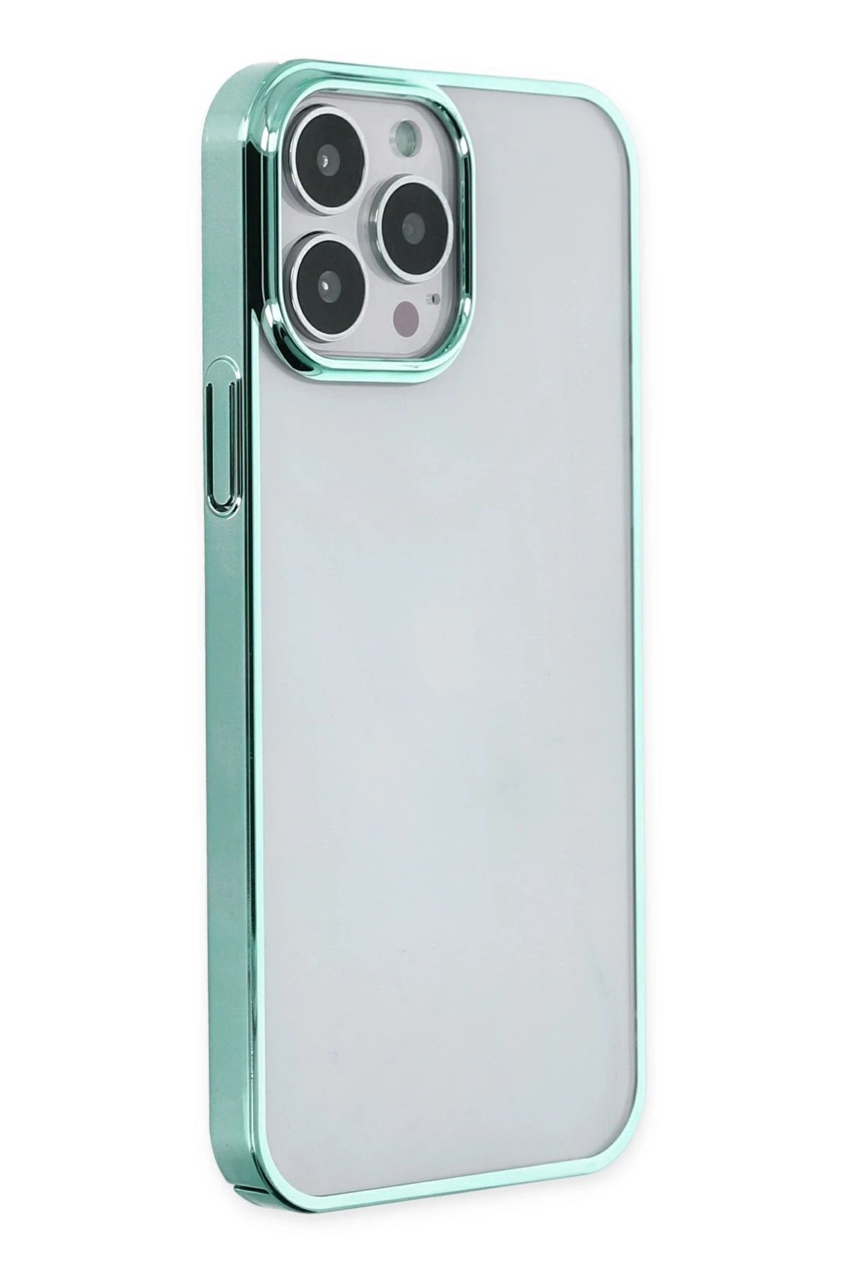 Newface iPhone 14 Pro Max Kılıf Element Silikon - Yeşil