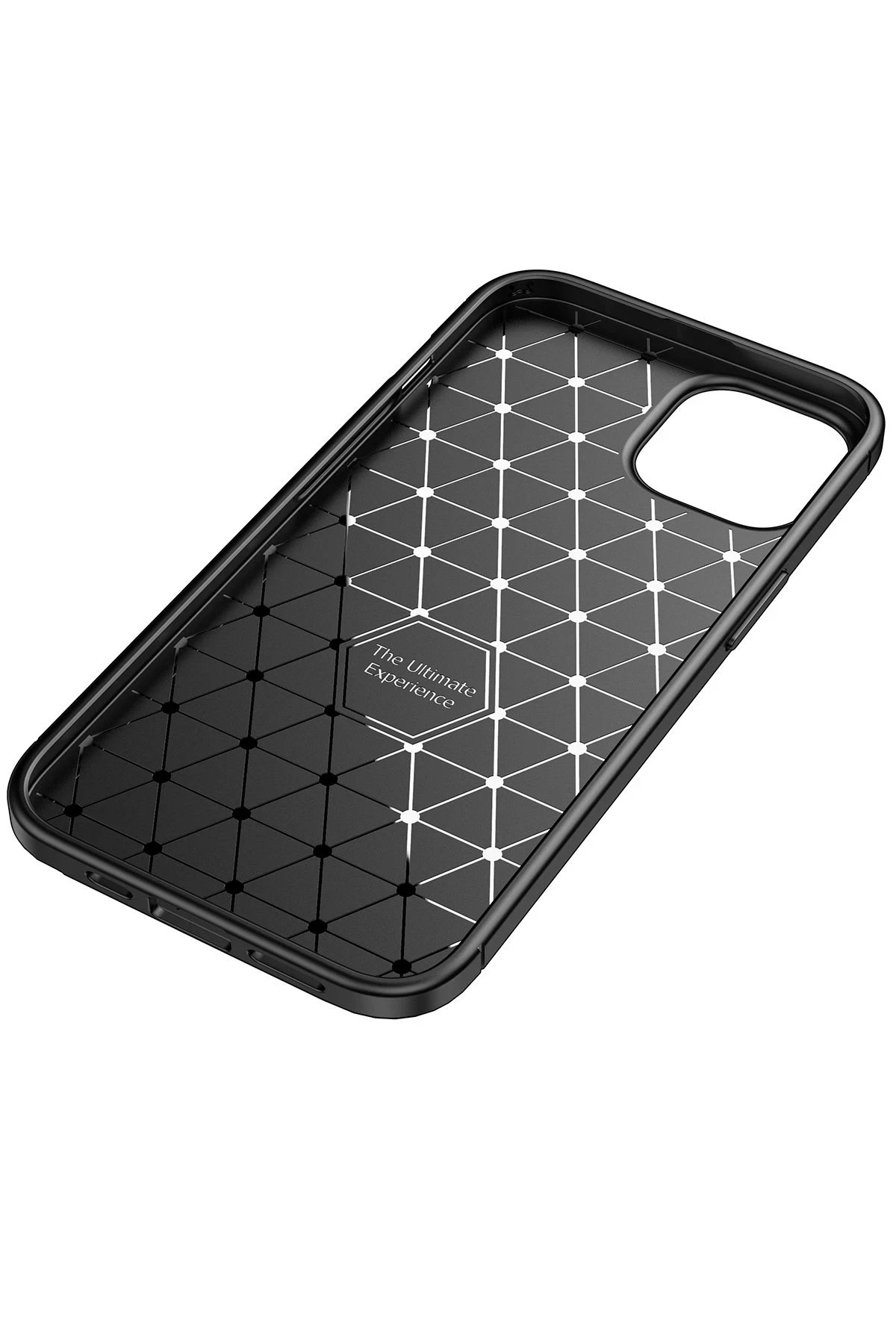 Newface iPhone 14 Plus Kılıf Auto Focus Karbon Kapak - Lacivert