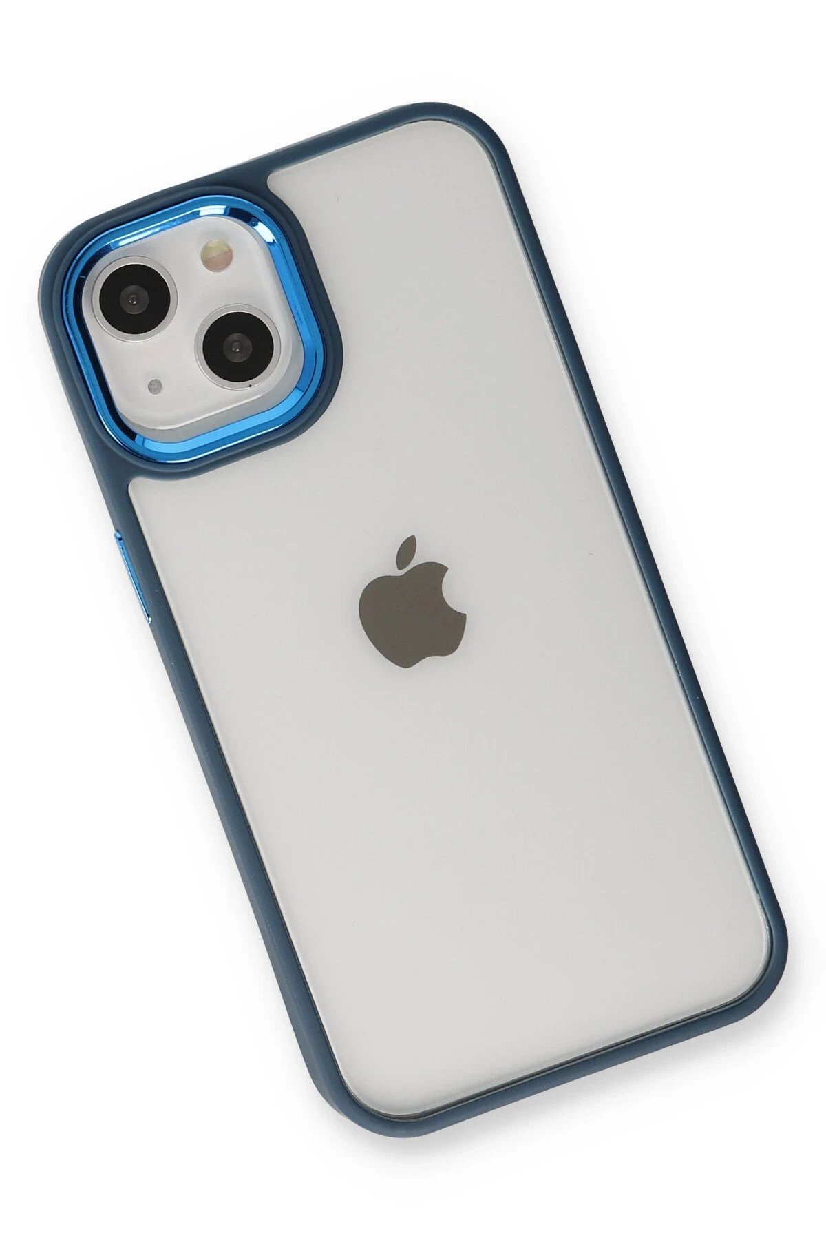 Newface iPhone 14 Plus Kılıf Dora Kapak - Mavi