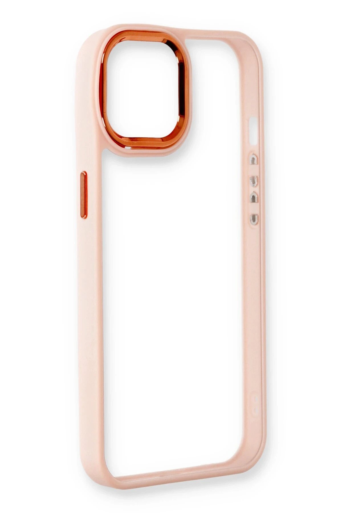 Newface iPhone 14 Plus Kılıf Dora Kapak - Pudra