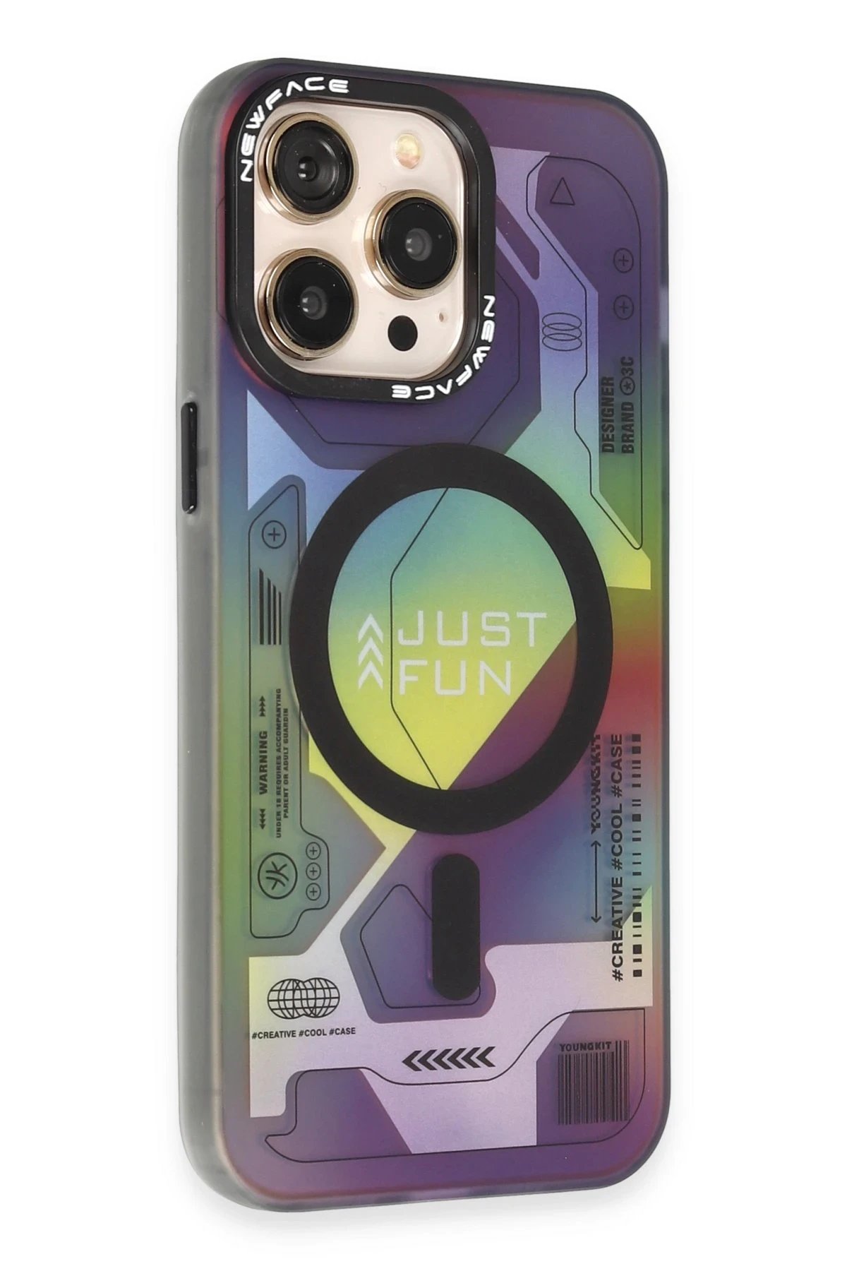 Newface iPhone 14 Pro Kılıf Venüs Magneticsafe Desenli Kapak - Venüs - 2