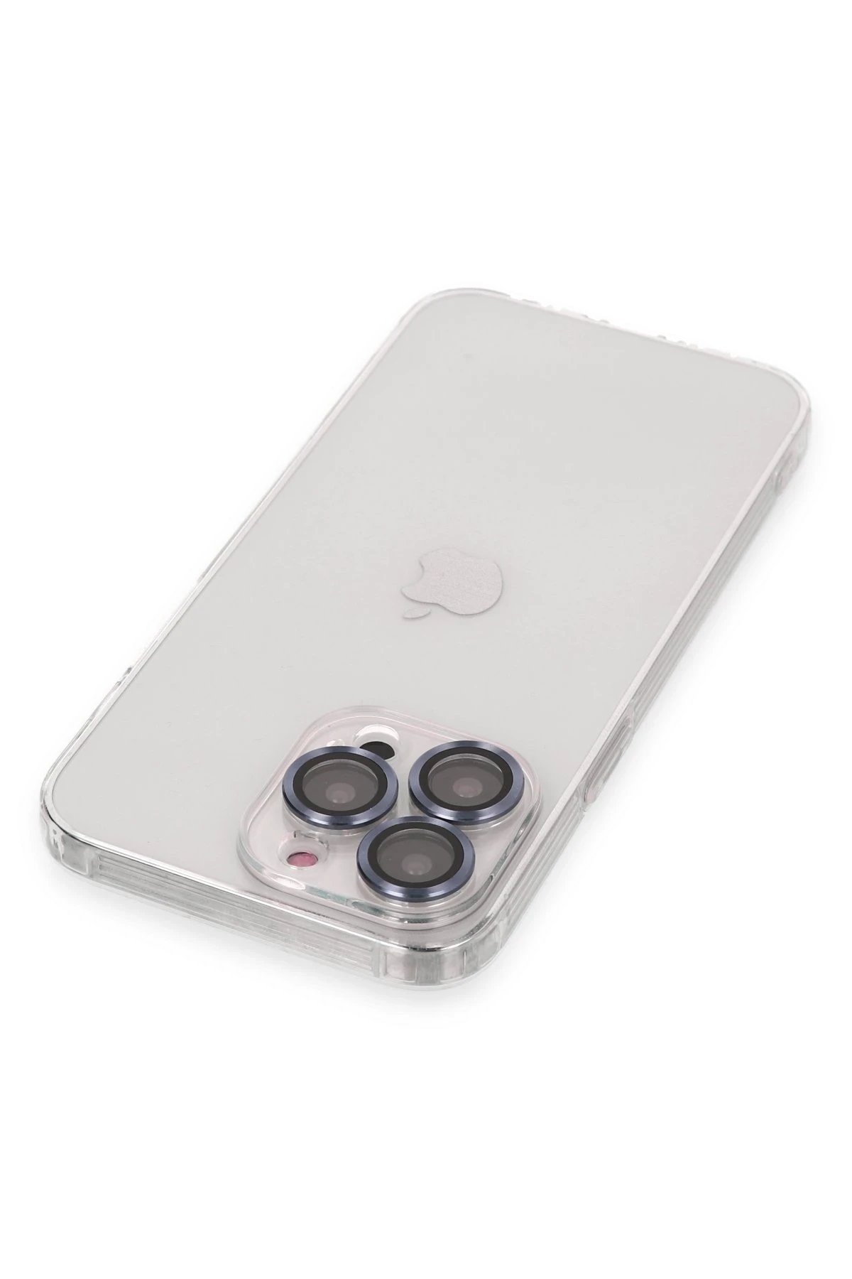 Newface iPhone 13 Pro Kılıf Luko Lens Silikon - Sierra Blue