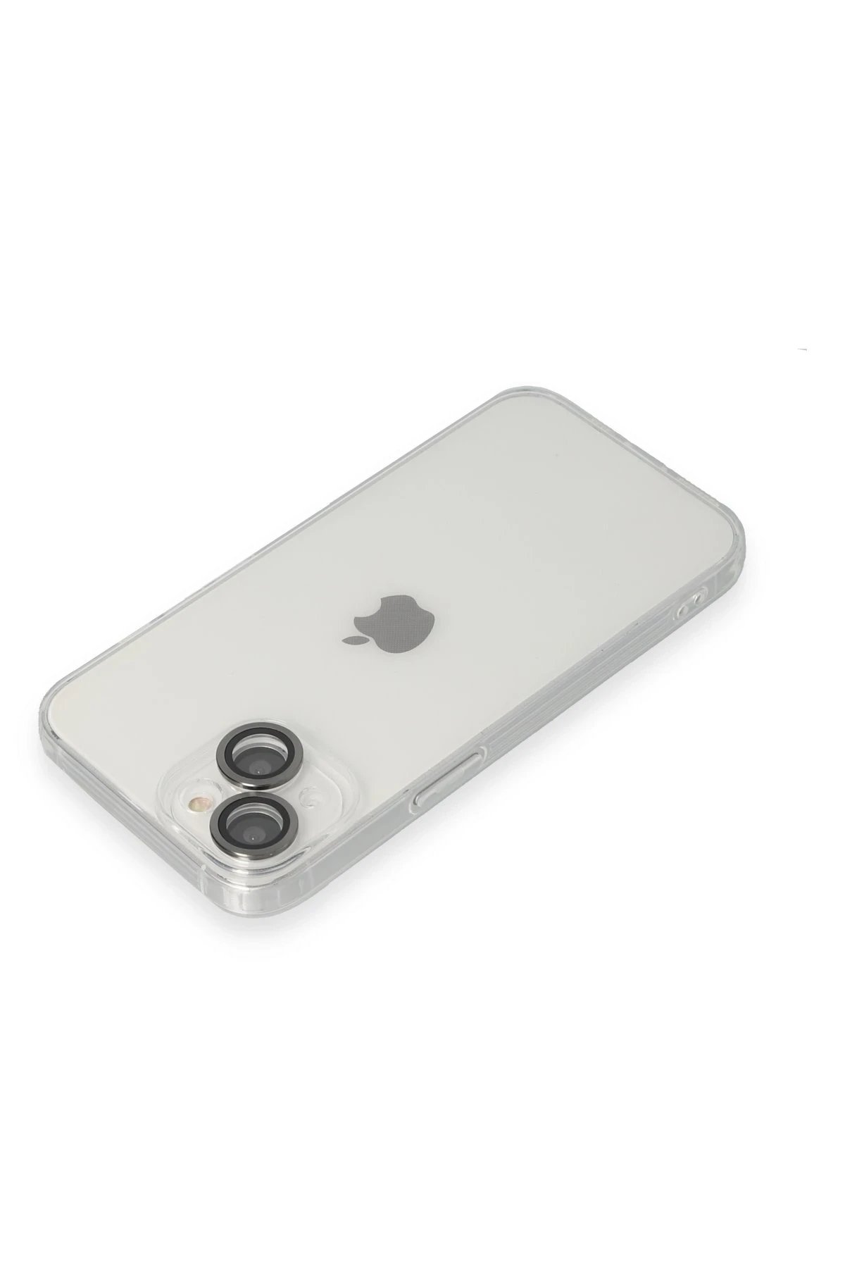 Newface iPhone 14 Kılıf Luko Lens Silikon - Siyah