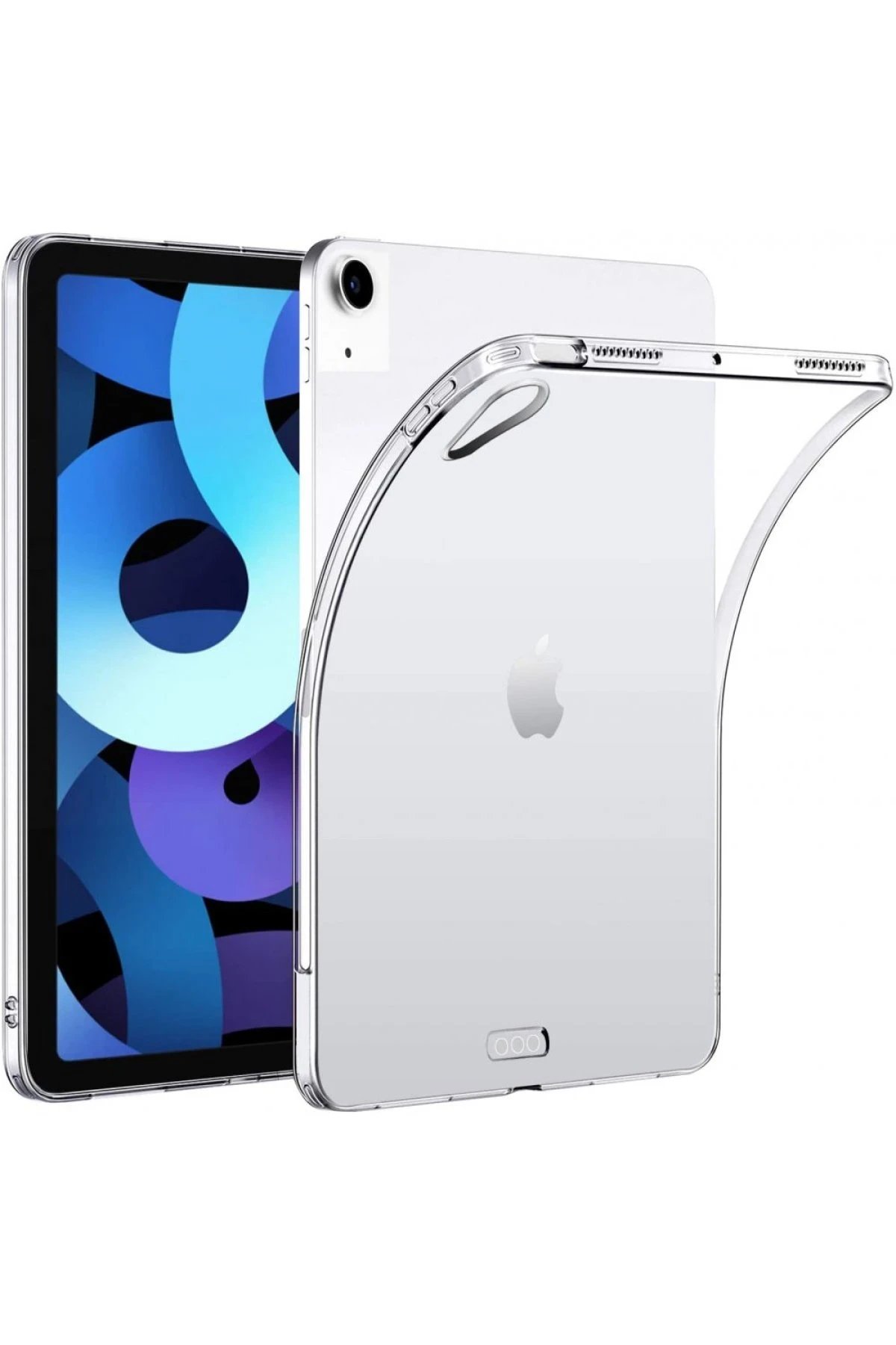 Newface iPad Air 5 (2022) Kılıf Tablet Şeffaf Silikon