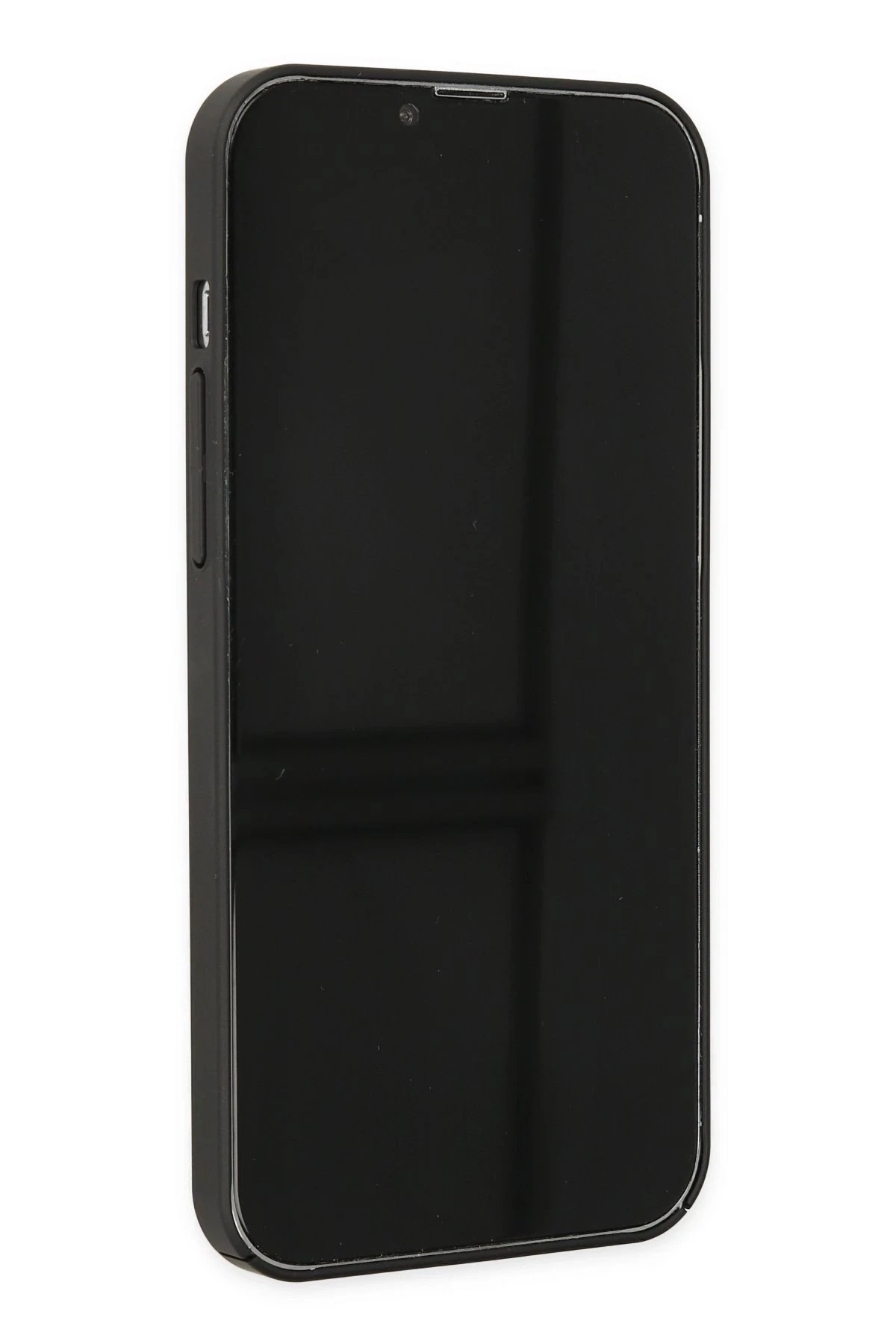 Newface iPhone 12 Kılıf Jack Magneticsafe Lens Silikon - Siyah