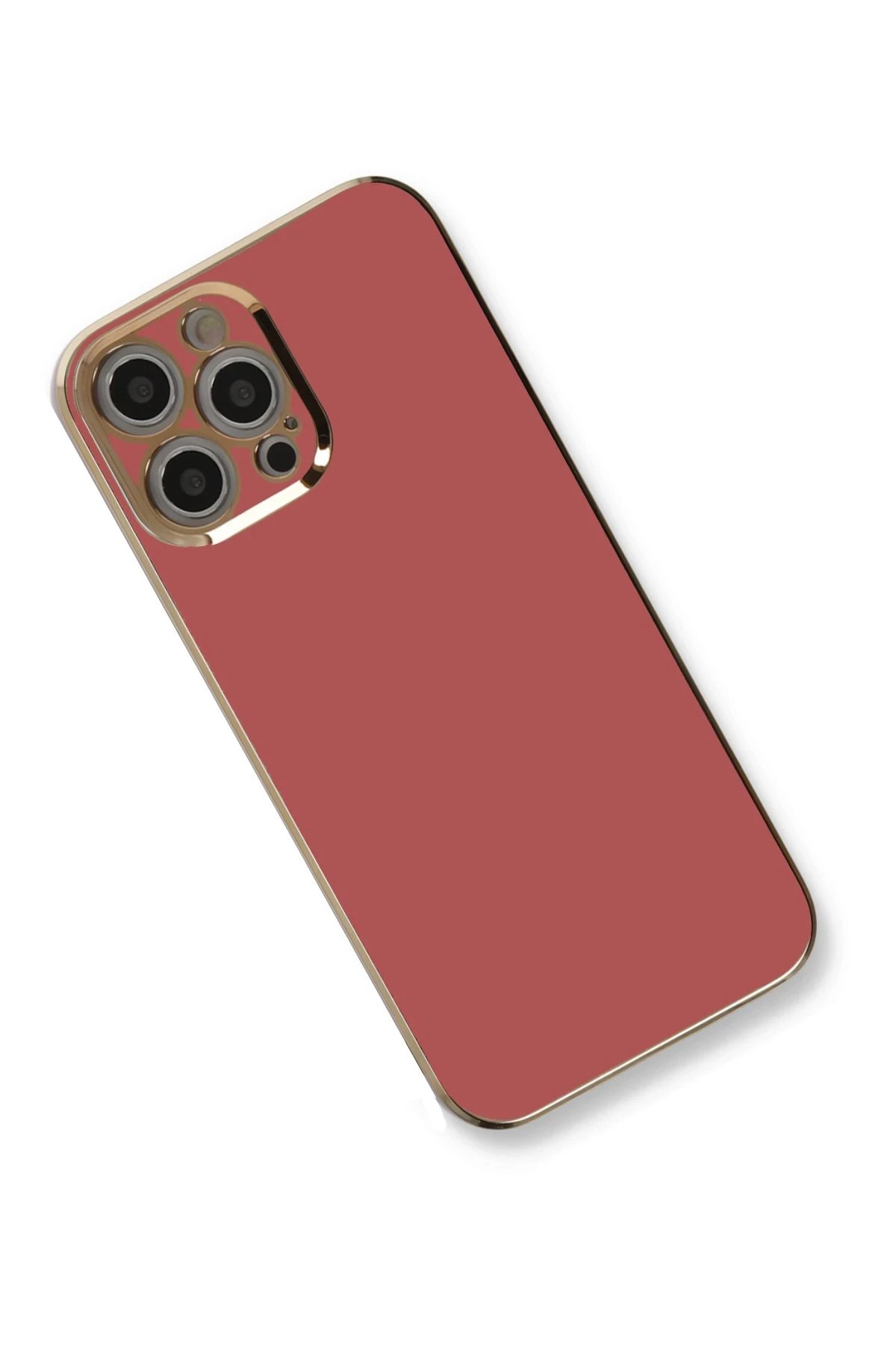 Newface iPhone 12 Pro Kılıf Volet Silikon - Kırmızı