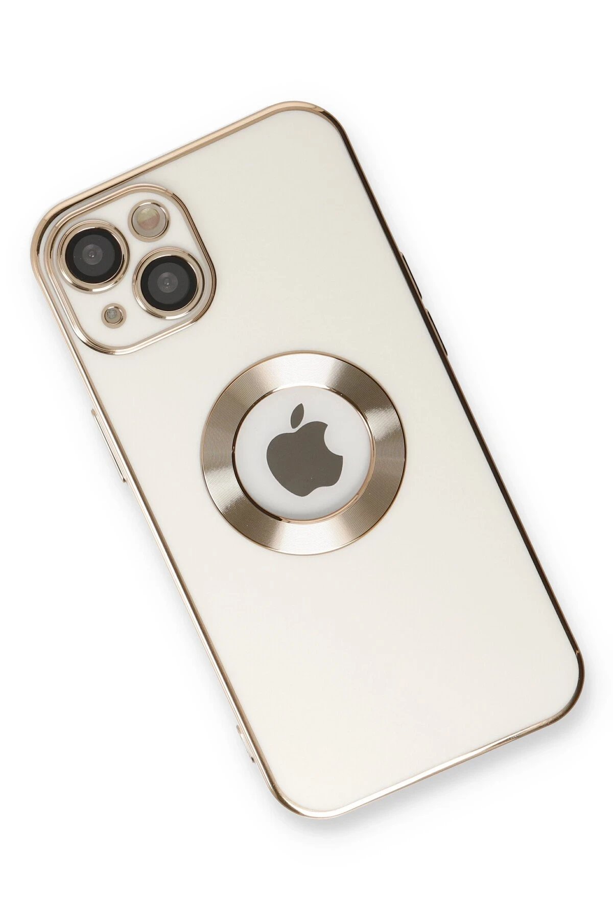 Newface iPhone 14 Plus Kılıf Store Silikon - Beyaz