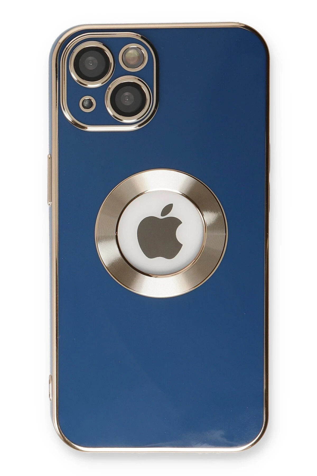 Newface iPhone 14 Plus Kılıf Store Silikon - Mavi