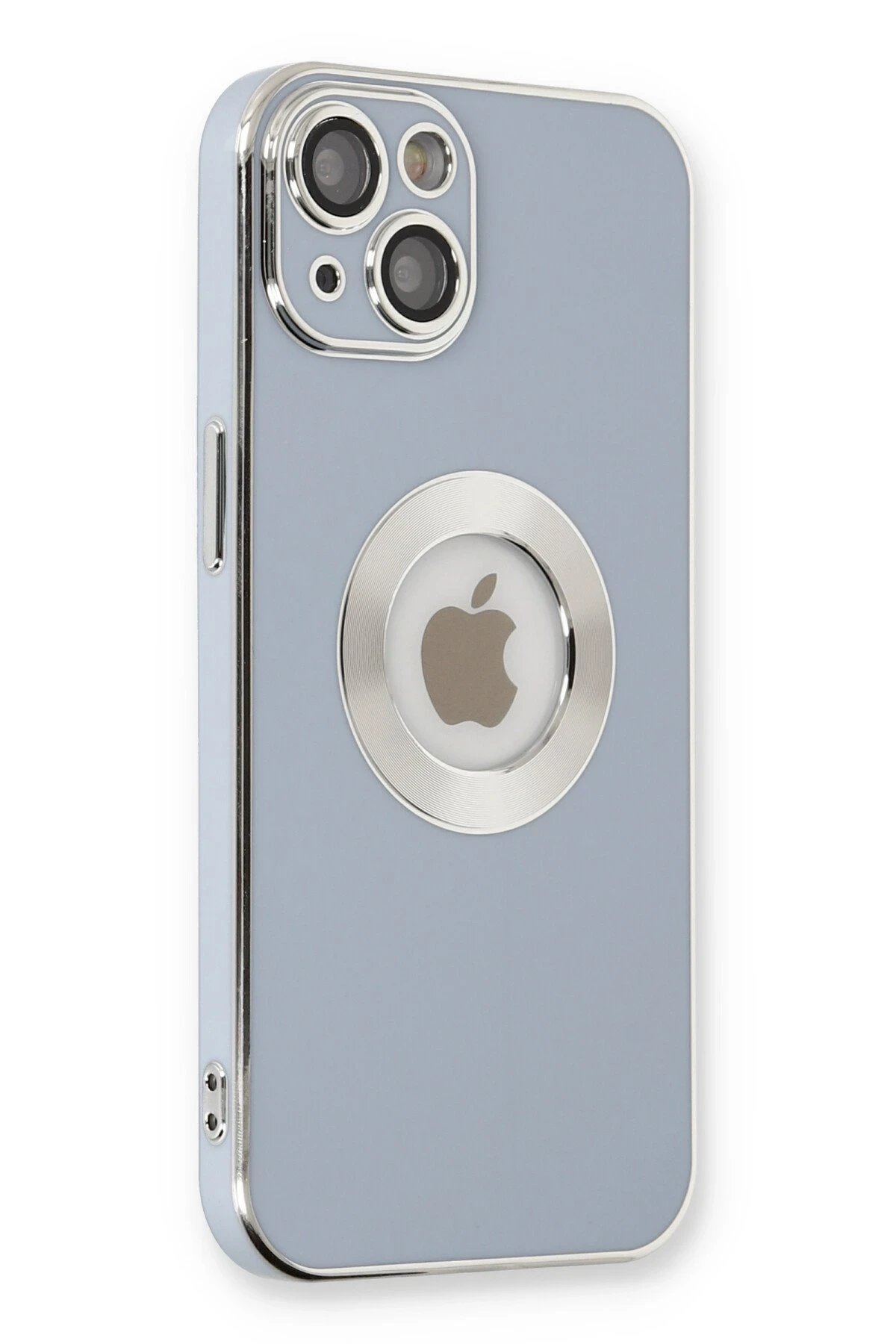 Newface iPhone 14 Plus Kılıf Store Silikon - Sierra Blue