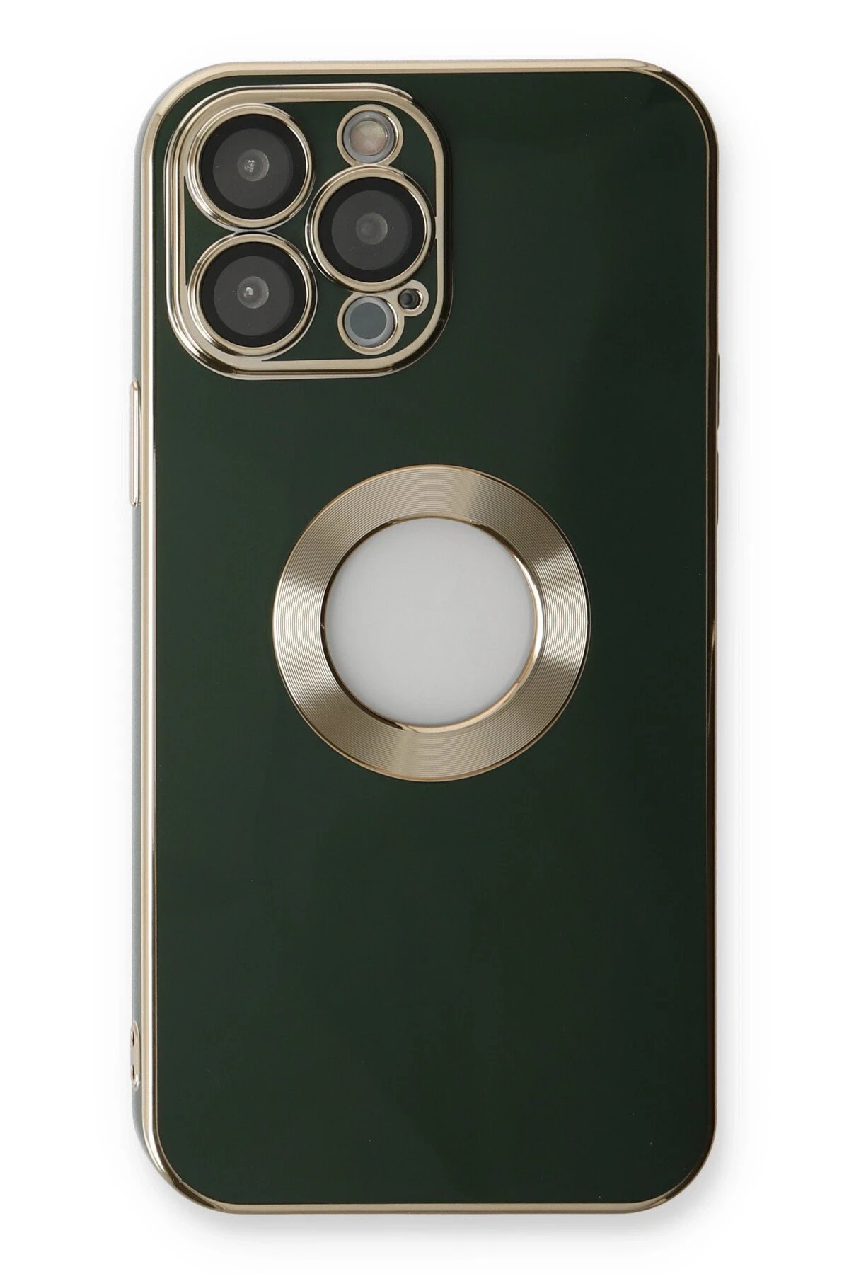 Newface iPhone 14 Pro Max Kılıf Store Silikon - Yeşil