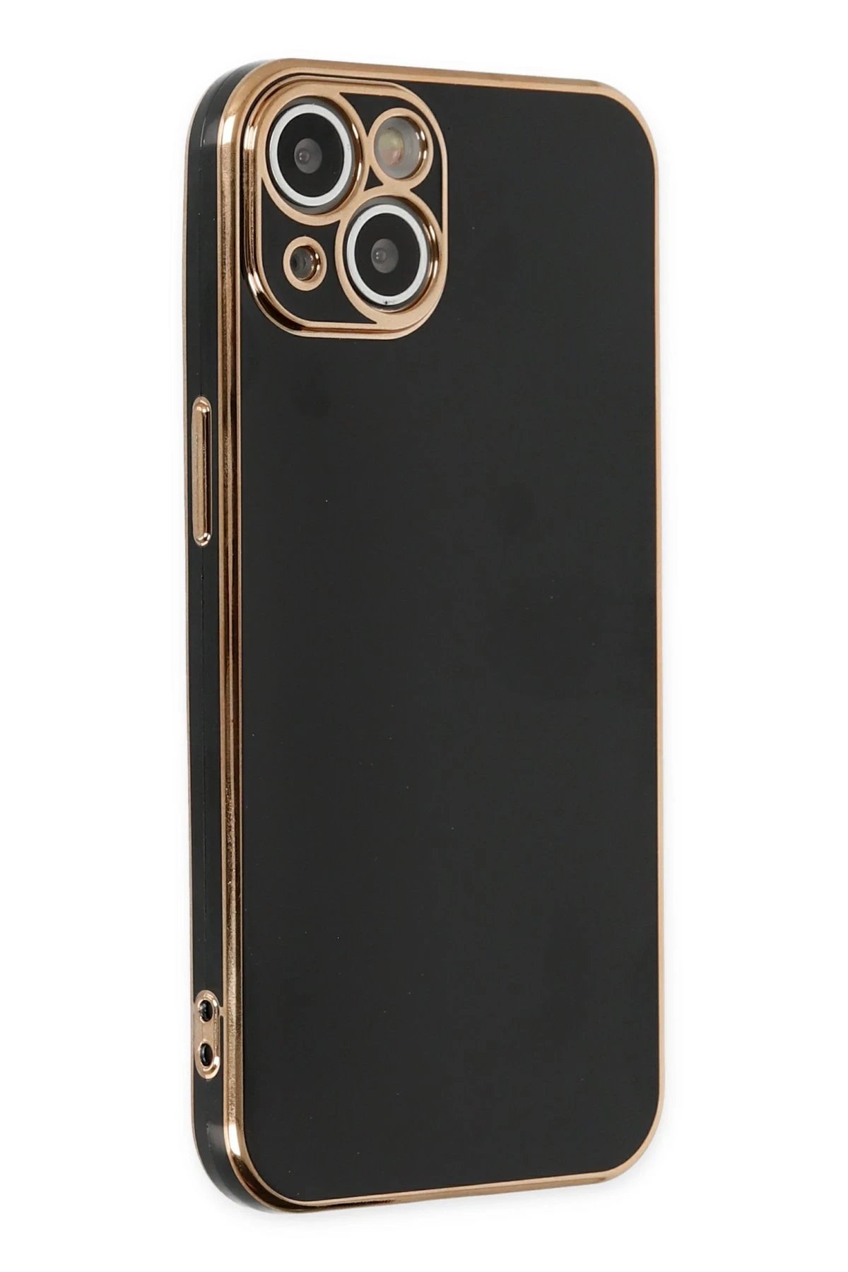 Newface iPhone 14 Kılıf Volet Silikon - Siyah