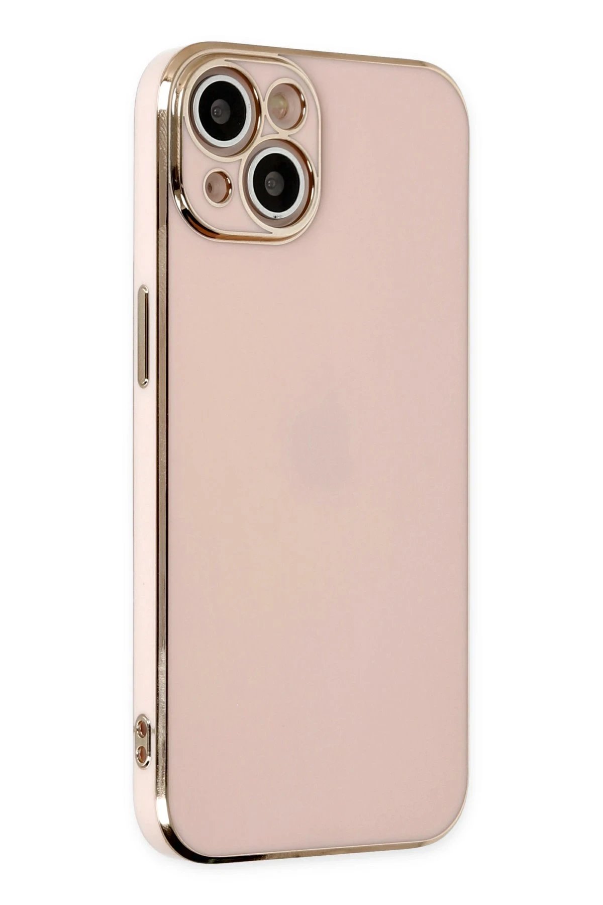 Newface iPhone 14 Kılıf Volet Silikon - Pembe