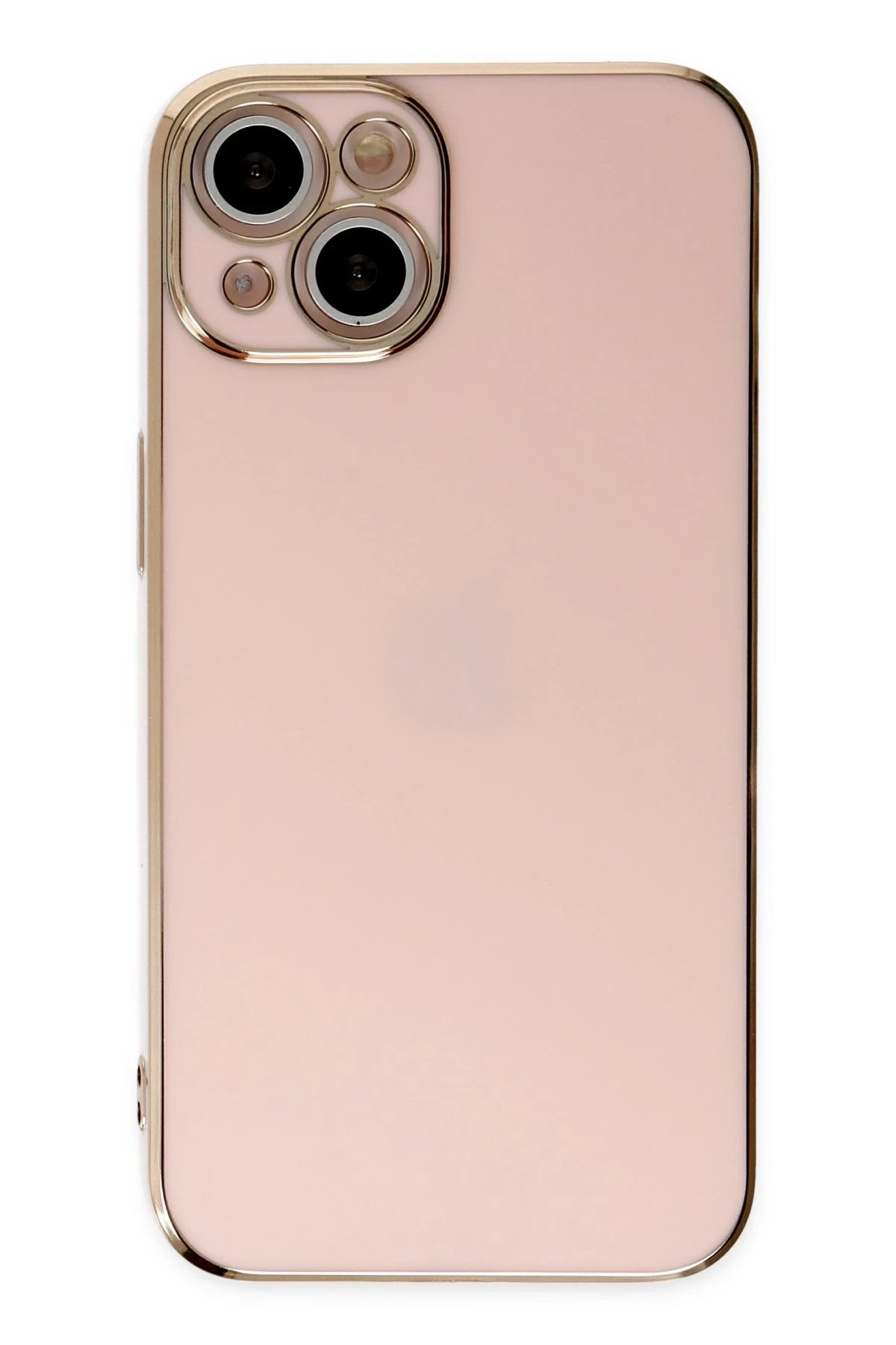 Newface iPhone 14 Kılıf Volet Silikon - Pembe