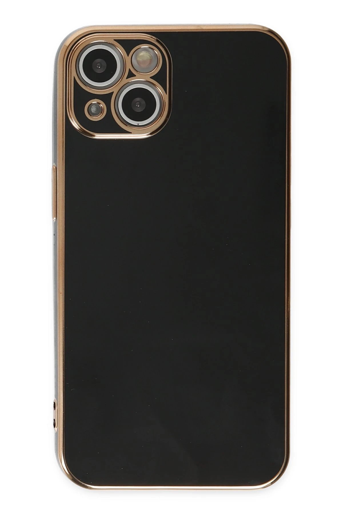 Newface iPhone 14 Plus Kılıf Volet Silikon - Siyah