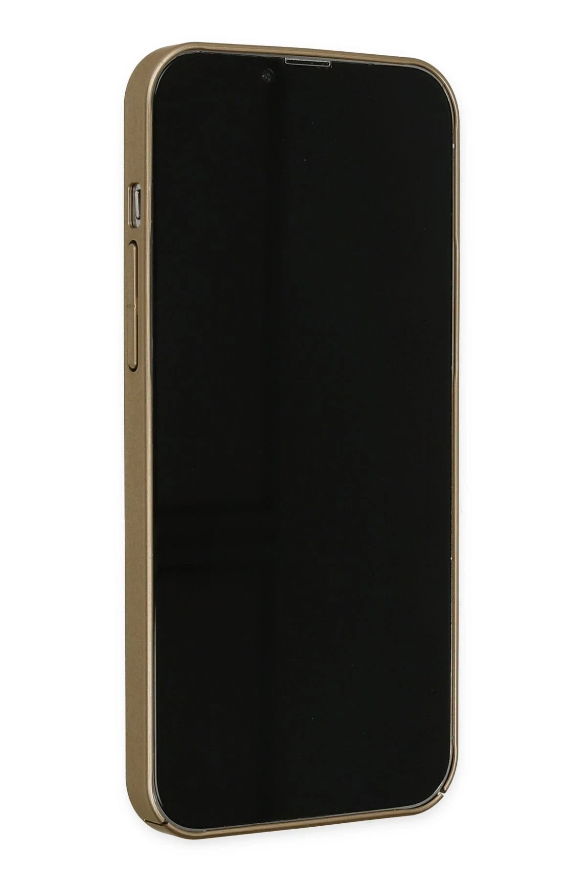 Newface iPhone 14 Pro Max Kılıf Jack Magneticsafe Lens Silikon - Gold