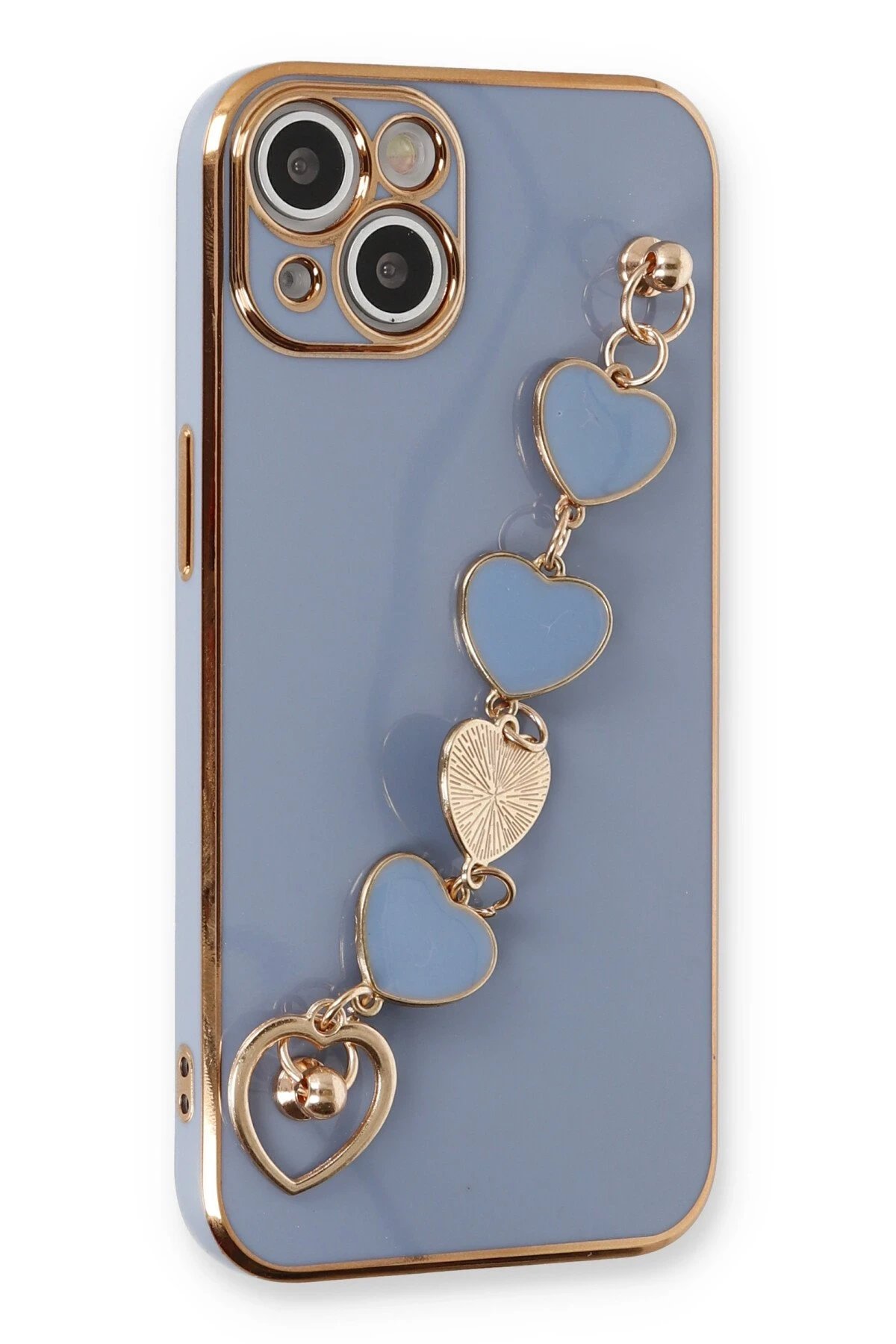 Newface iPhone 14 Kılıf Esila Silikon - Gri