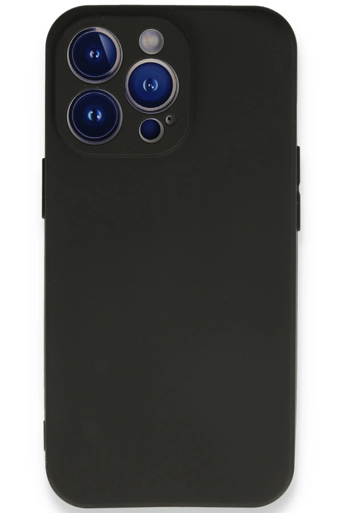 Newface iPhone 14 Pro Max Kılıf First Silikon - Siyah