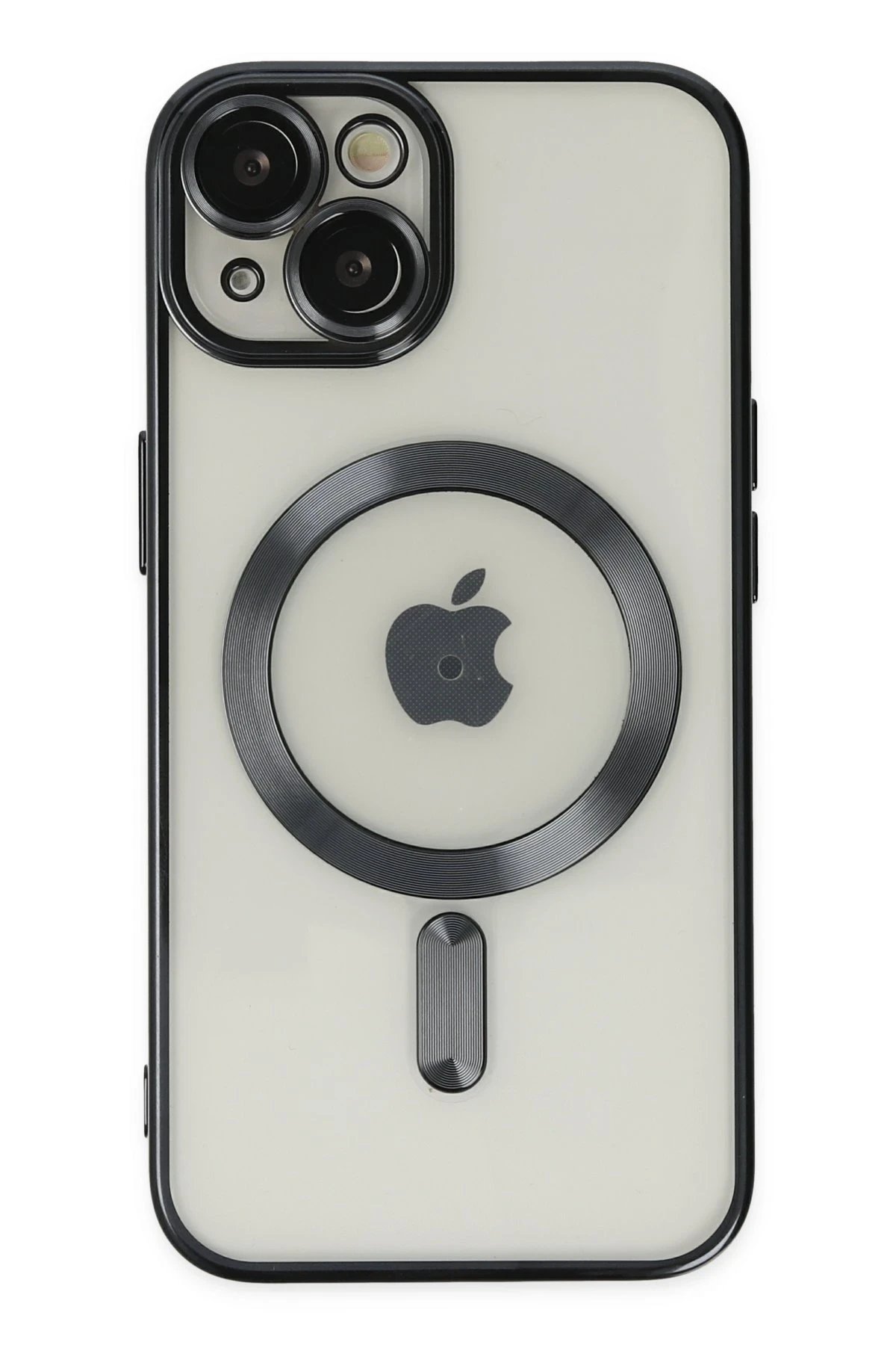 Newface iPhone 14 Kılıf Kross Magneticsafe Kapak - Siyah