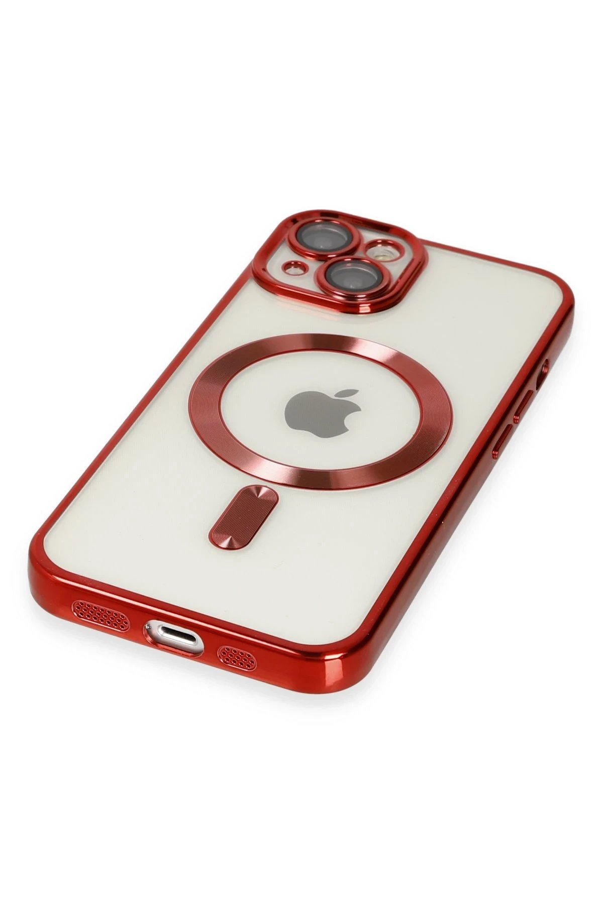 Newface iPhone 14 Plus Kılıf Kross Magneticsafe Kapak - Kırmızı