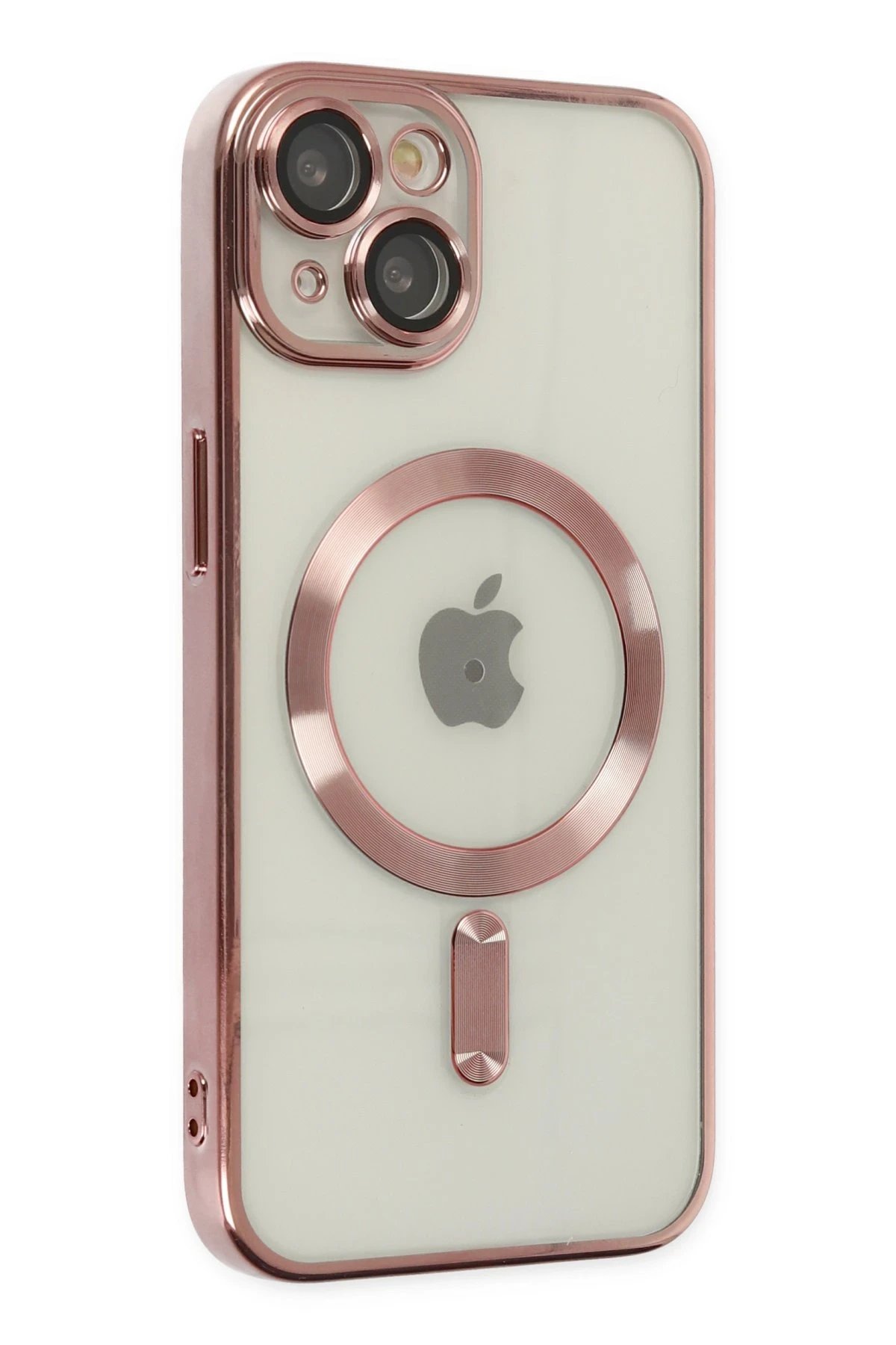 Newface iPhone 14 Plus Kılıf Kross Magneticsafe Kapak - Rose