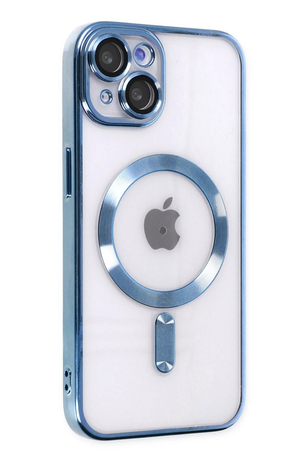 Newface iPhone 14 Plus Kılıf Kross Magneticsafe Kapak - Sierra Blue