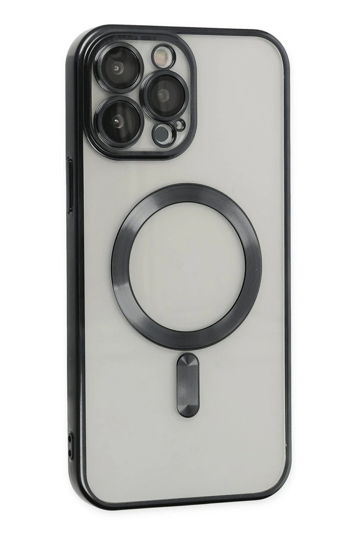 Newface iPhone 14 Pro Kılıf Kross Magneticsafe Kapak - Siyah