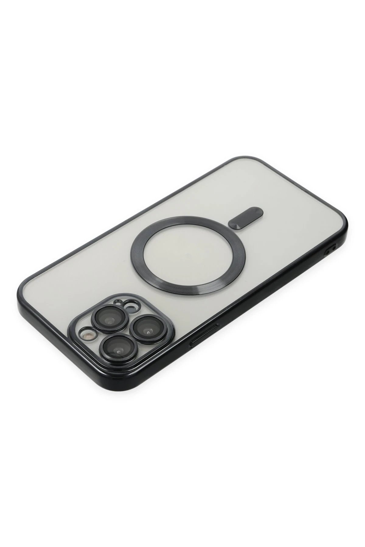 Newface iPhone 14 Pro Kılıf Kross Magneticsafe Kapak - Siyah