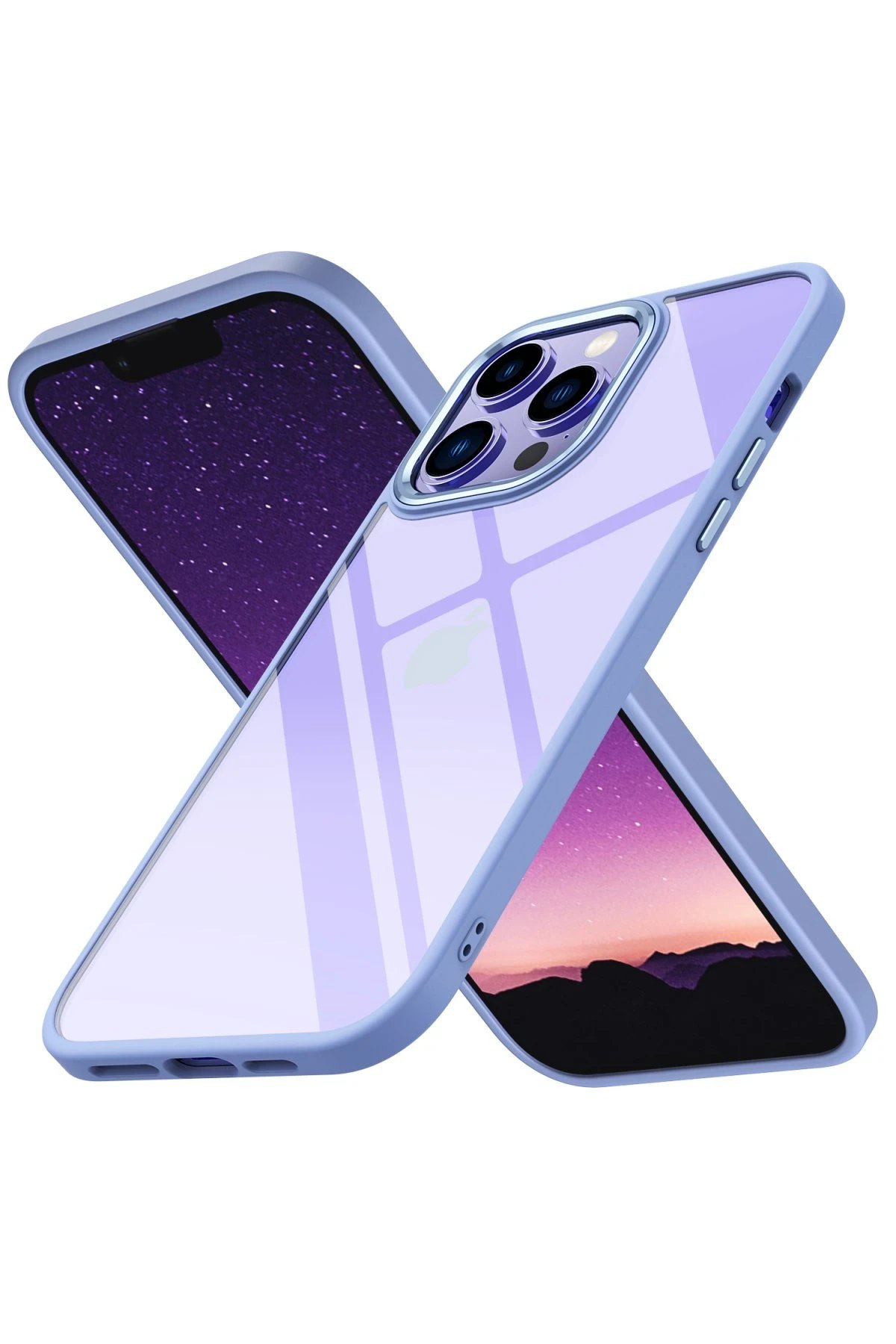 Newface iPhone 14 Pro Kılıf Power Silikon - Sierra Blue