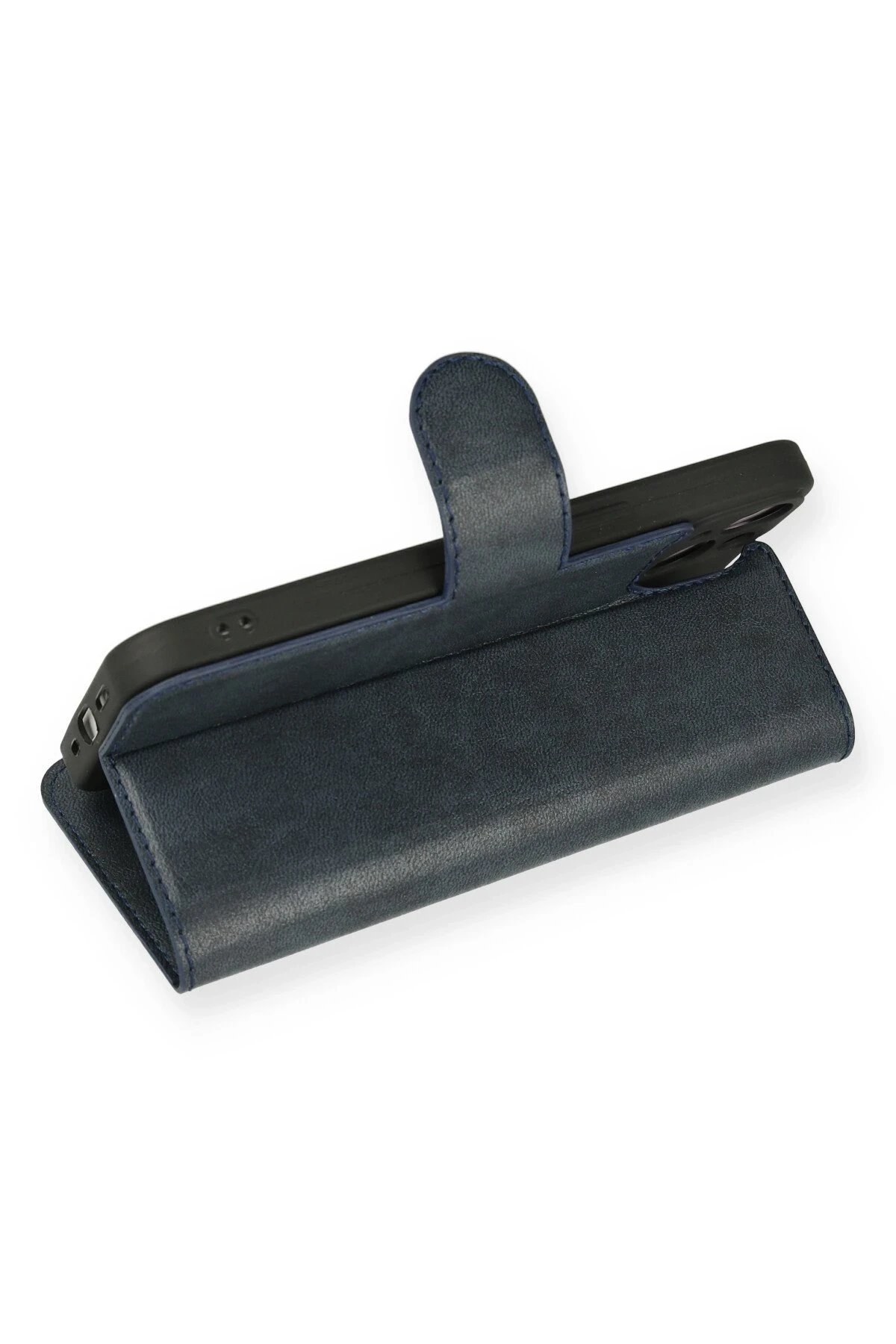 Newface iPhone 14 Kılıf Trend S Plus Kapaklı Kılıf - Lacivert