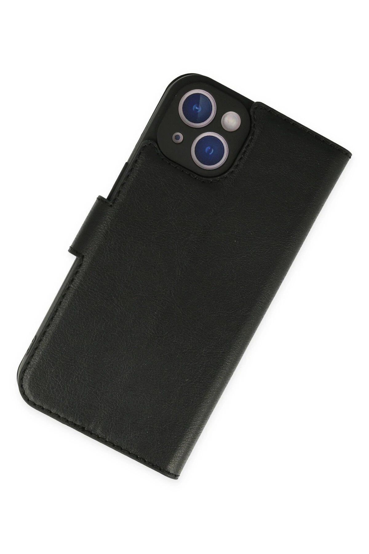 Newface iPhone 14 Plus Kılıf Trend S Plus Kapaklı Kılıf - Siyah