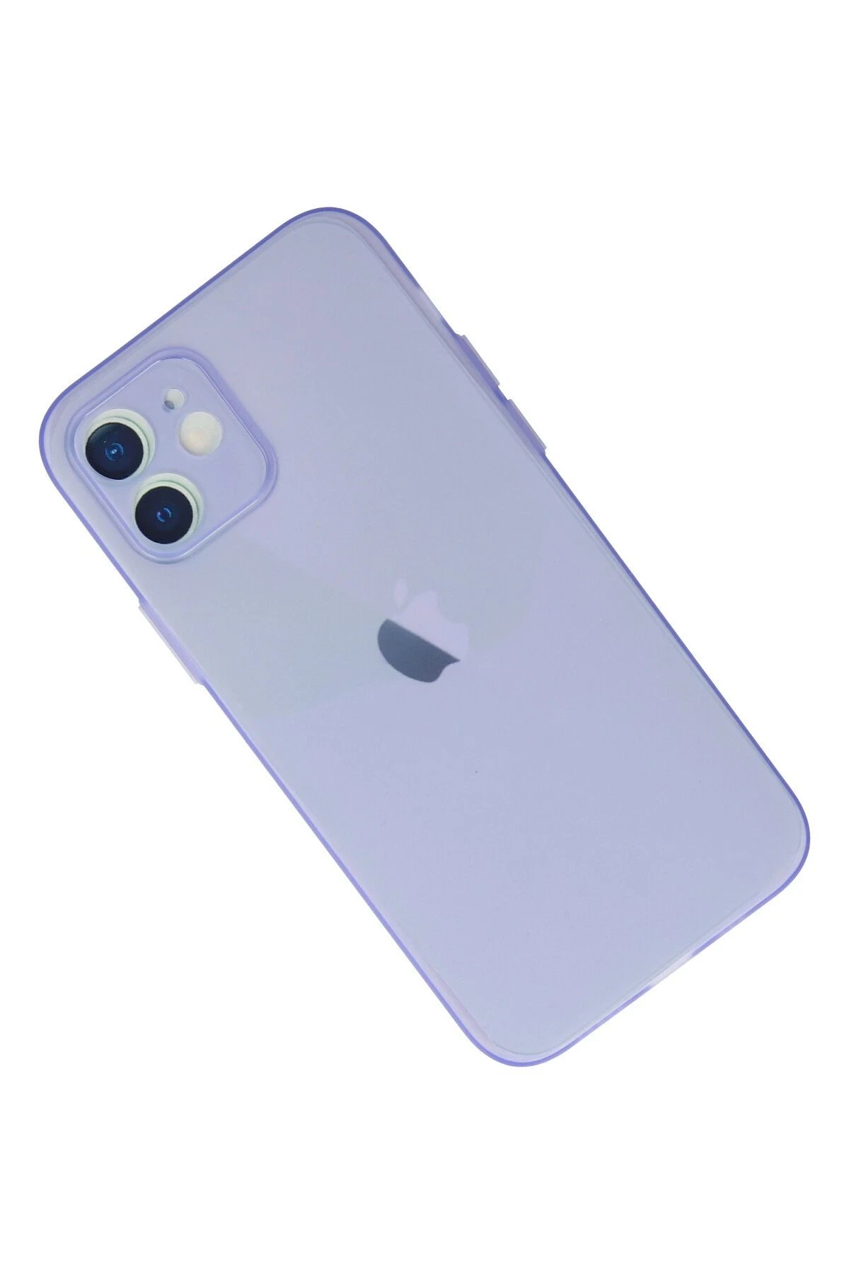 Newface iPhone 12 Kılıf Puma Silikon - Mor