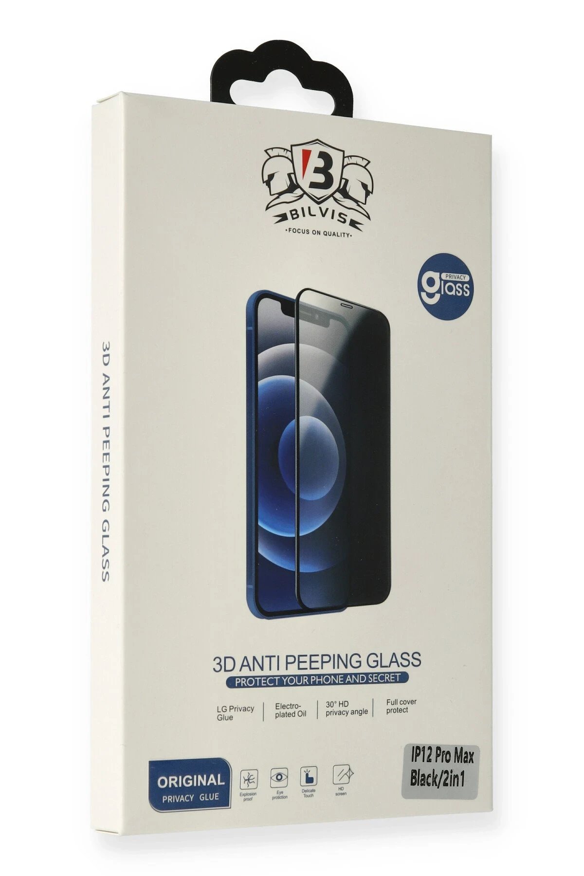 Newface iPhone 15 Pro Bilvis Hayalet Cam Ekran Koruyucu