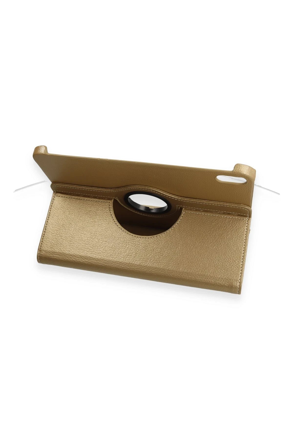 Newface iPad 2022 10.9 (10.nesil) Kılıf 360 Tablet Deri Kılıf - Gold