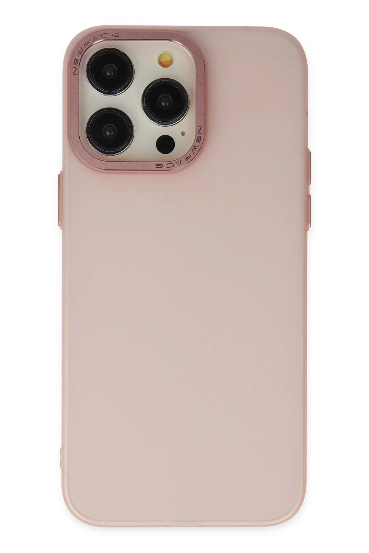 Newface iPhone 14 Pro Kılıf Modos Metal Kapak - Pembe