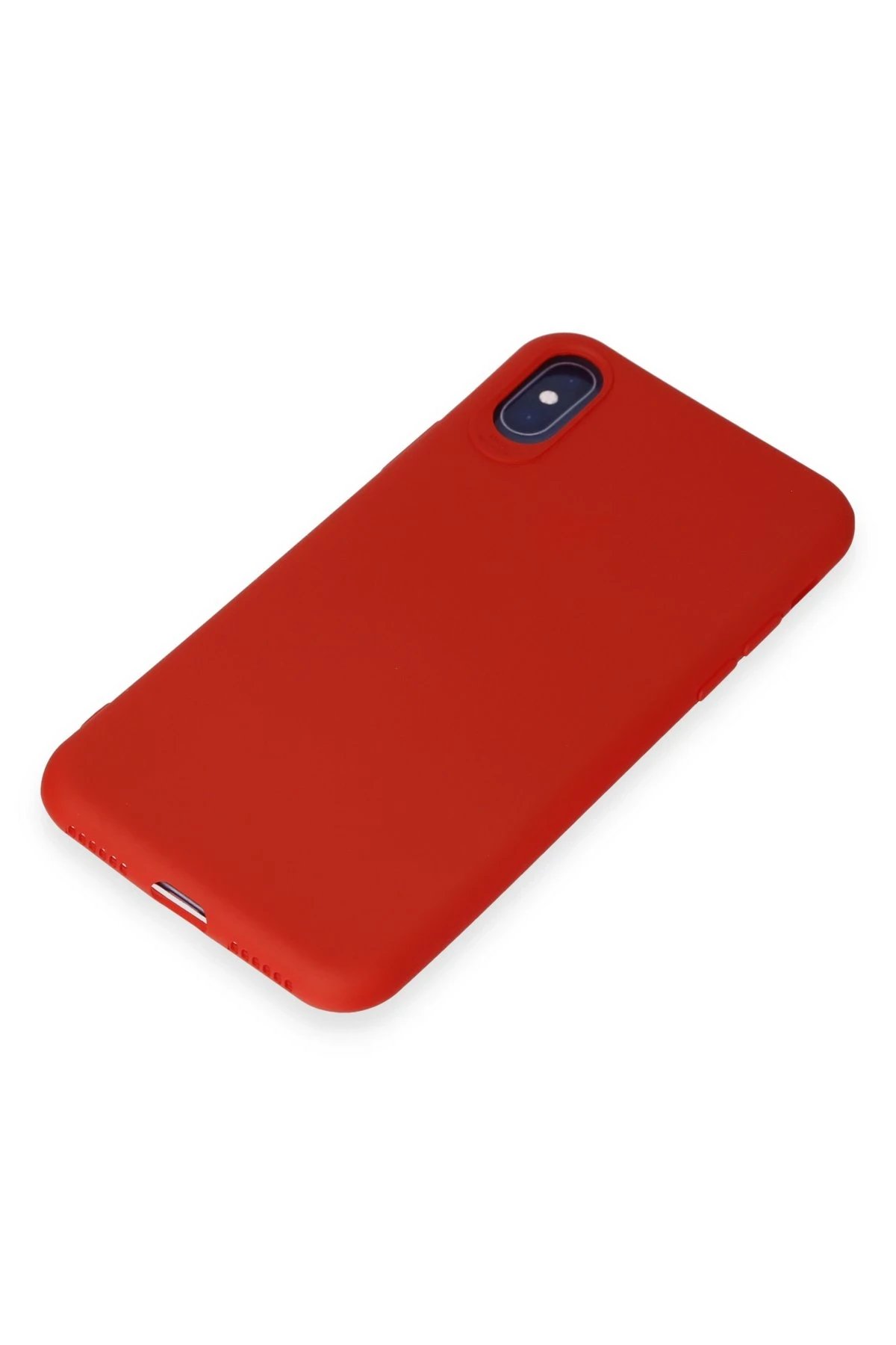 Newface iPhone X Kılıf First Silikon - Kırmızı