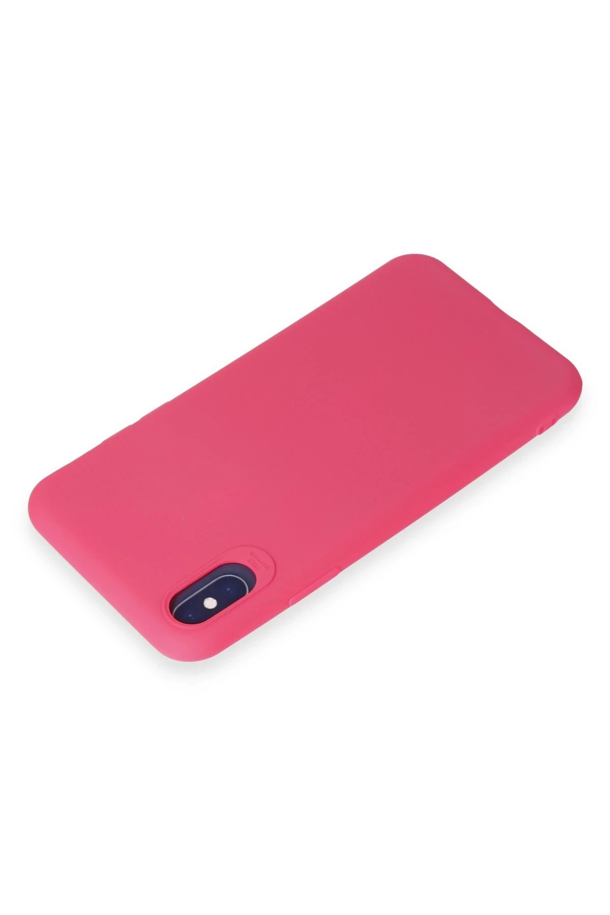 Newface iPhone X Kılıf First Silikon - Pembe