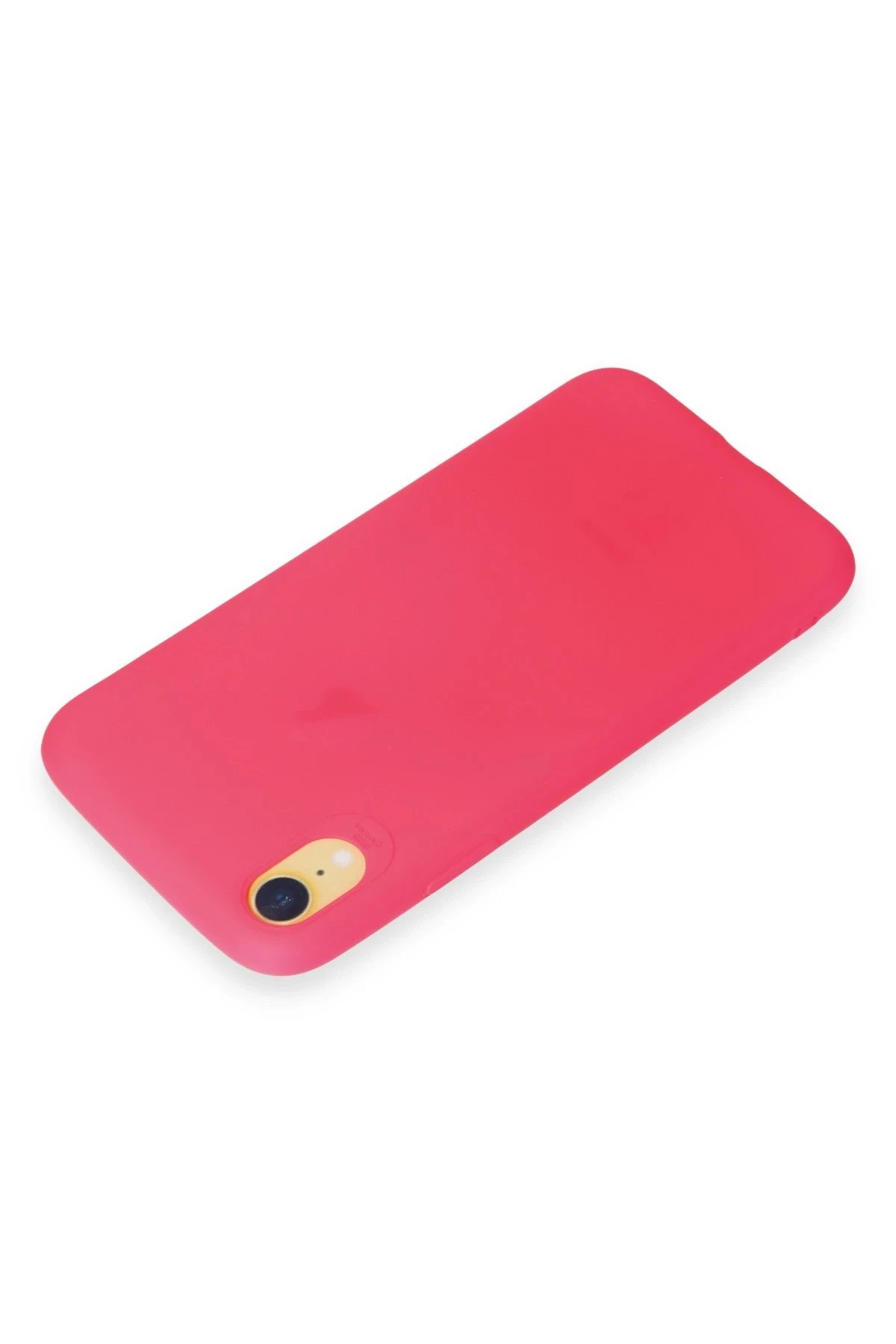 Newface iPhone XR Kılıf First Silikon - Pembe
