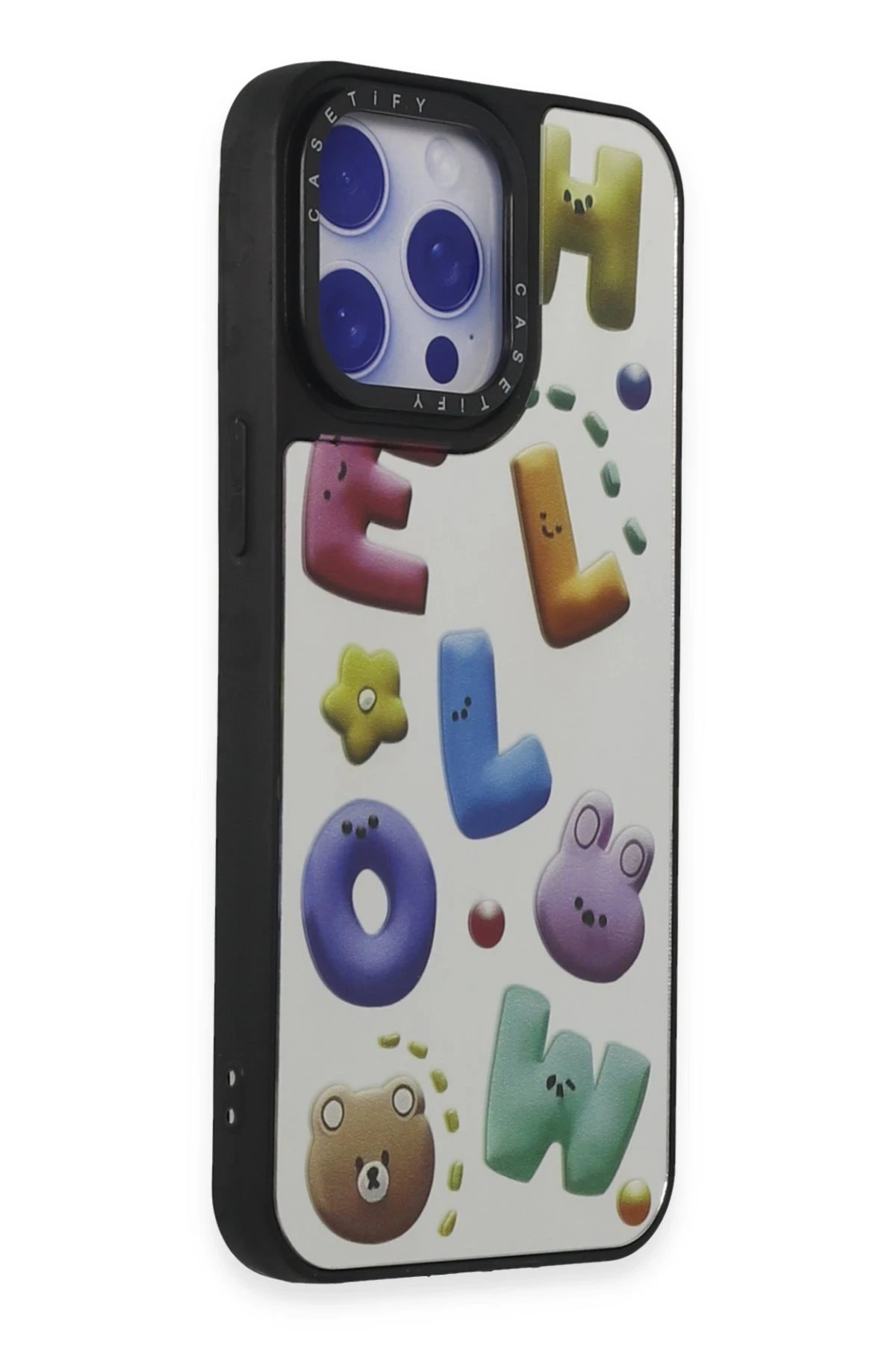 Newface iPhone 15 Pro Kılıf Mirror Desenli Kapak - Mirror - 15