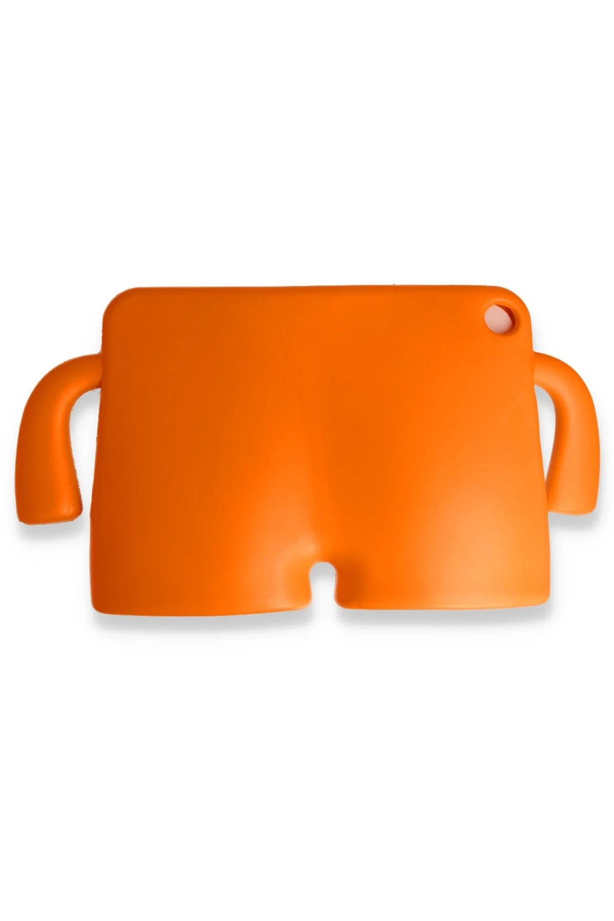 Newface iPad Pro 11 (2021) Kılıf Karakter Tablet Silikon - Turuncu