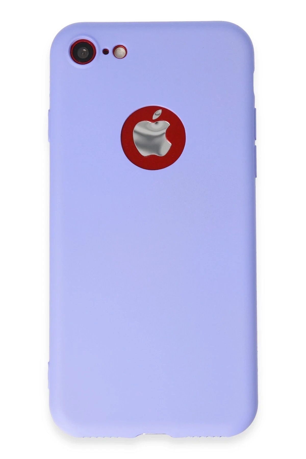 Newface iPhone 7 Kılıf First Silikon - Lila